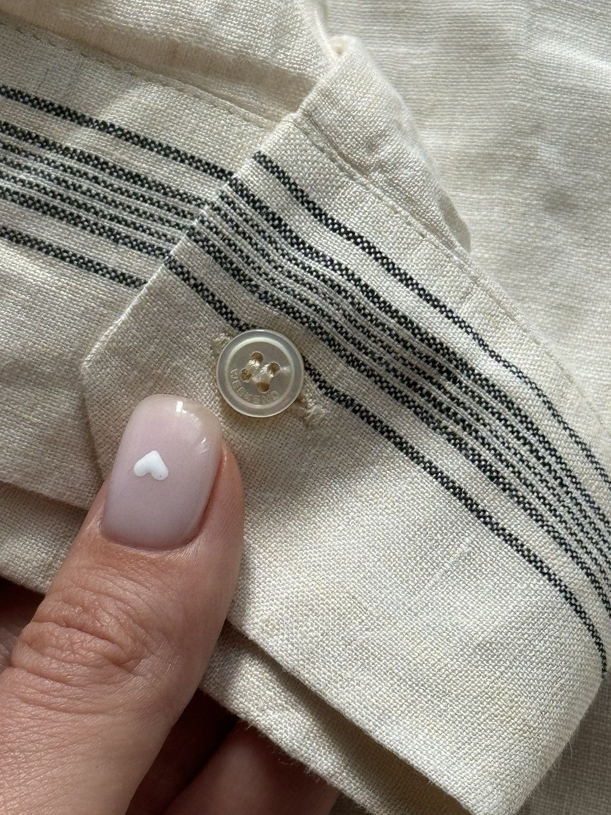 Designer × Max Mara × Weekend Max Mara Max Mara Weekend 100% linen shirt blouse Size S / US 4 / IT 40 - 4 Thumbnail