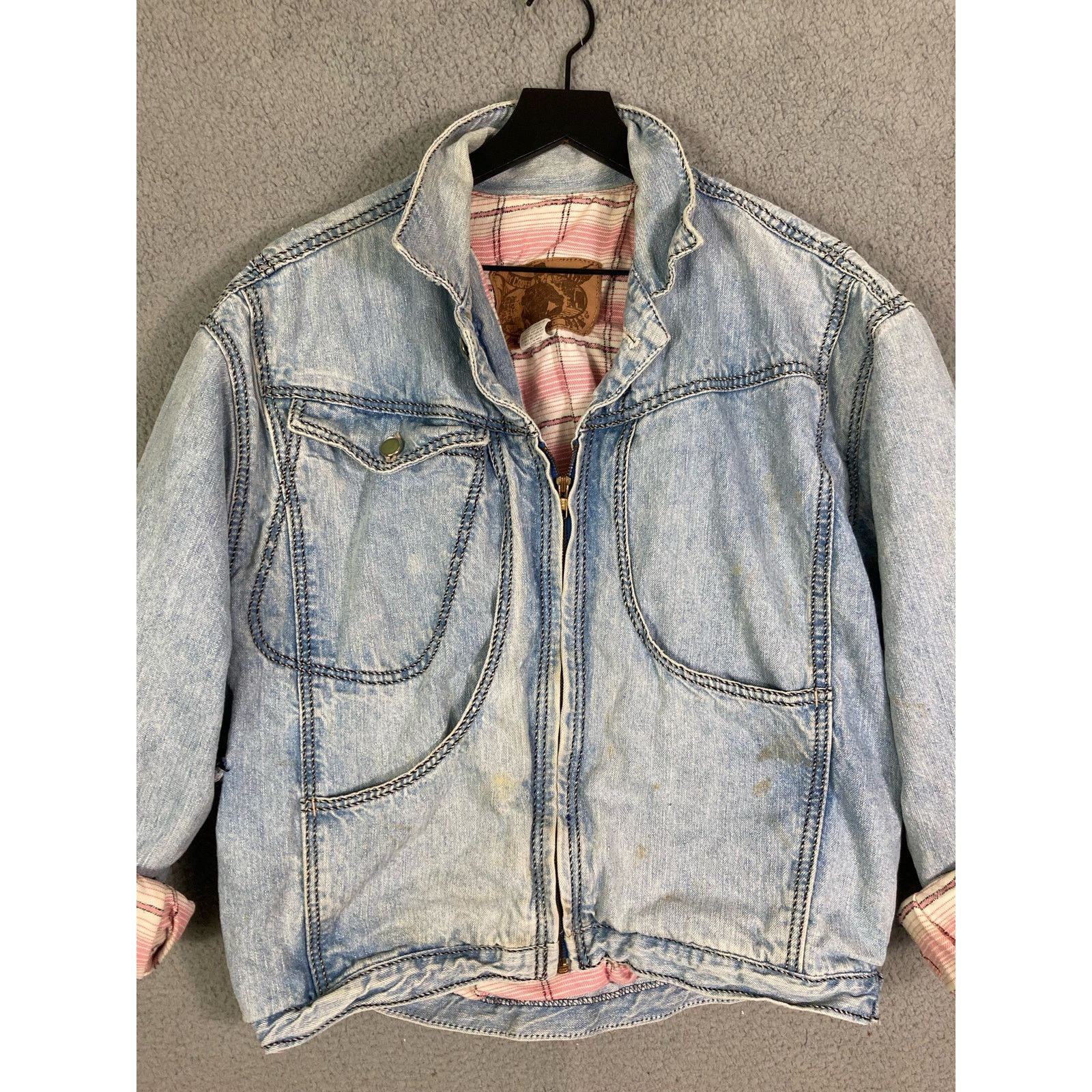 Other Vintage 80s Ary Cooper Wow Denim Jacket Women's Medium Size M / US 6-8 / IT 42-44 - 4 Thumbnail