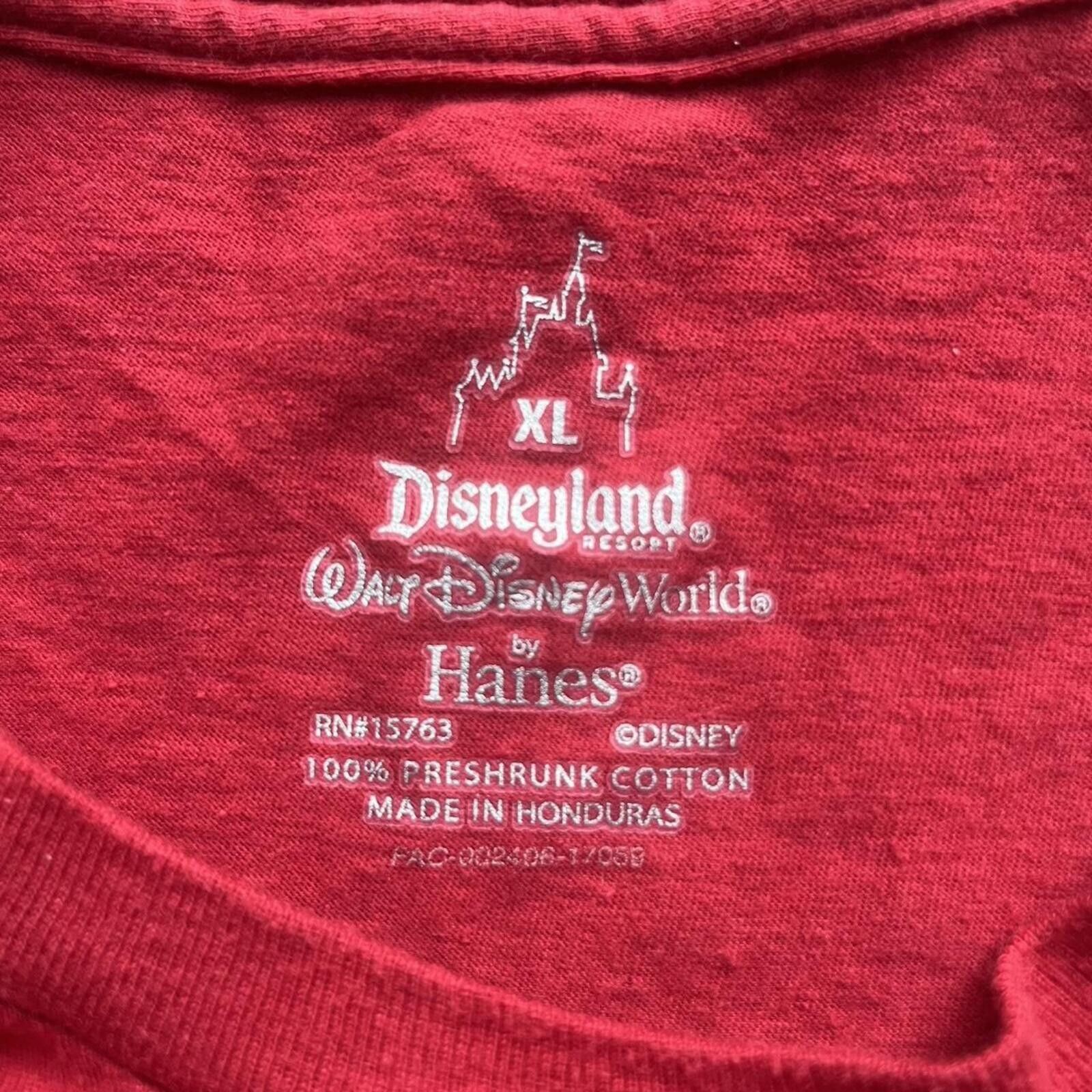 Disney Walt Disney World Unisex Short Sleeve Cotton T-Shirt Size XL Size US XL / EU 56 / 4 - 4 Thumbnail