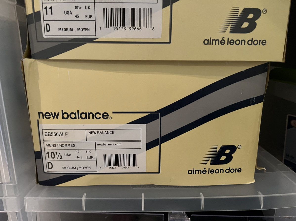 Aime Leon Dore × New Balance Aime Leon Dore New Balance 550 Navy Size US 10.5 / EU 43-44 - 9 Thumbnail