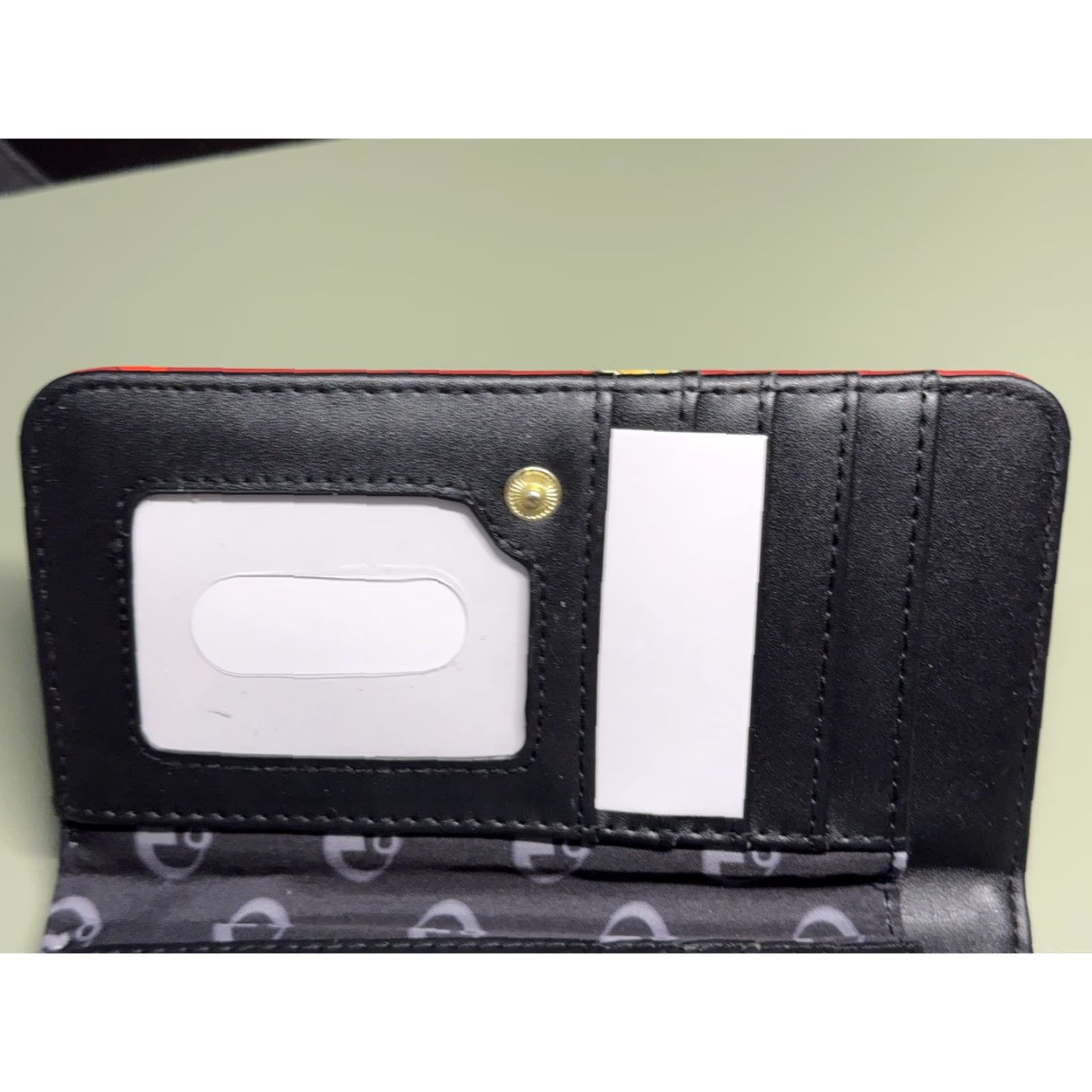 Vintage Loungefly PIXAR Incredibles Jack Jack Wallet Womens Red Faux Leather Zip Around Size ONE SIZE - 6 Thumbnail
