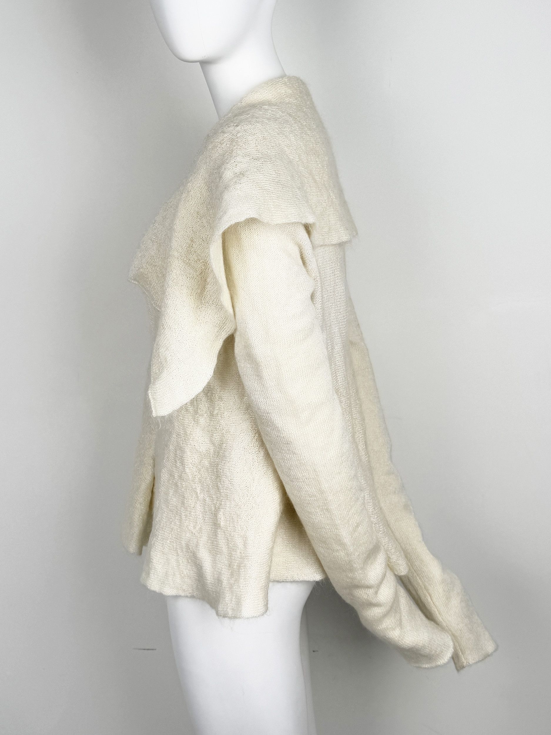 plein sud Plein Sud Vintage Mohair Wrap Jacket Top Knitted Cardigan Size M / US 6-8 / IT 42-44 - 7 Thumbnail