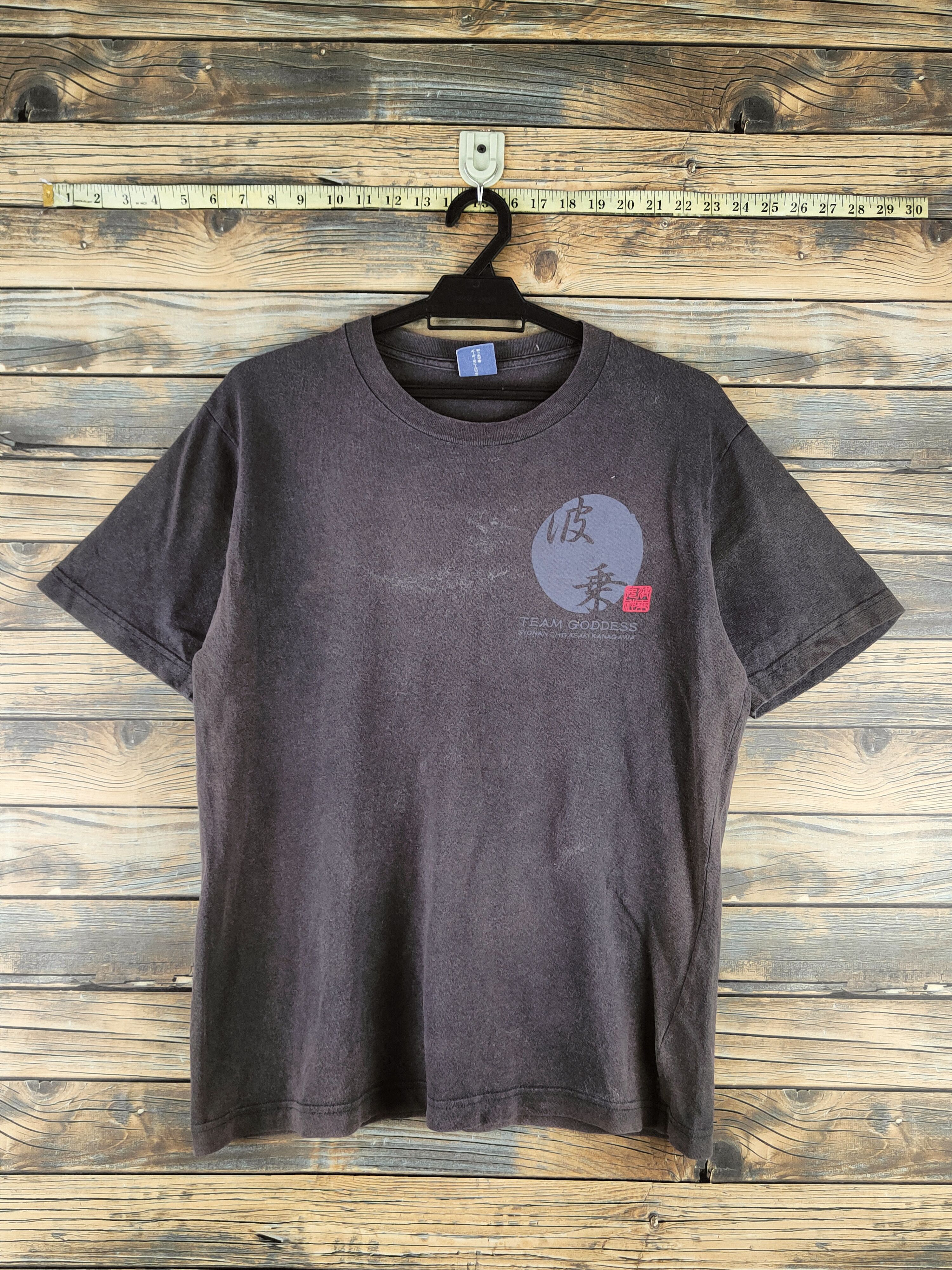 Japanese Brand TeamGoddess Dark Gray Short Sleeve T-shirts #S2877 Size US M / EU 48-50 / 2 - 1 Thumbnail