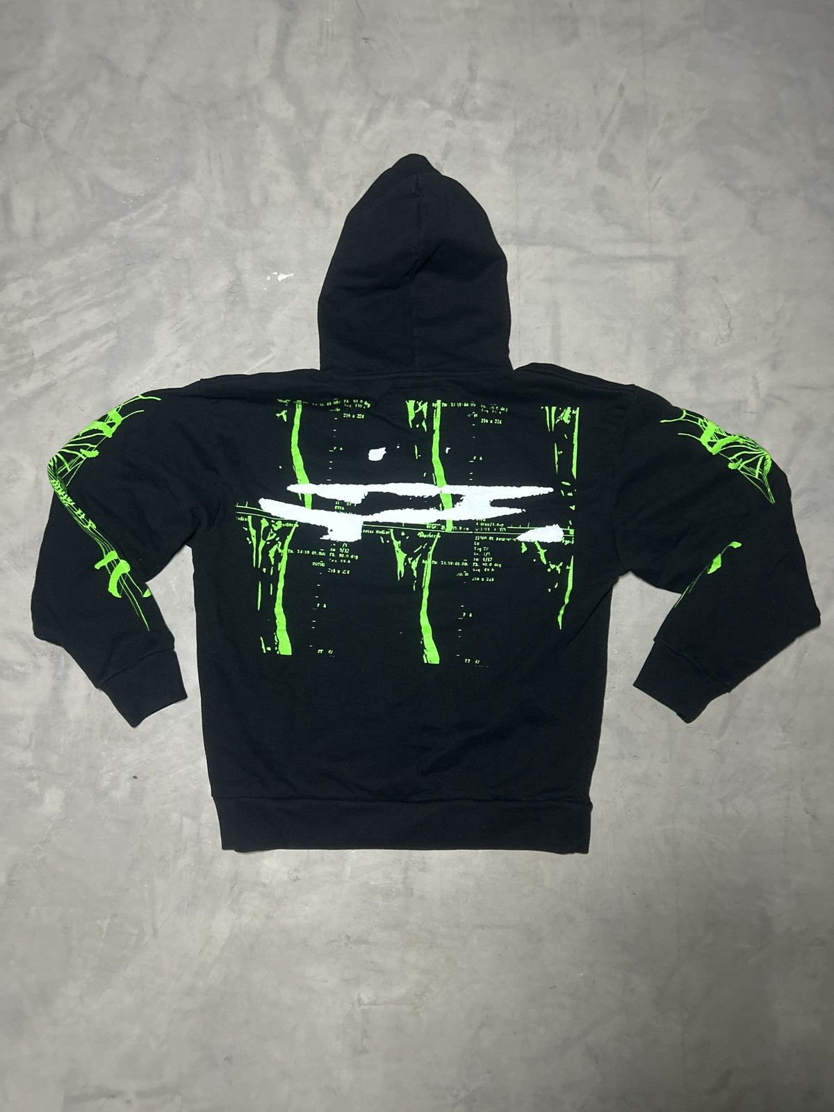 Sp5der Sp5der X-Ray Hoodie 'Black' Size US M / EU 48-50 / 2 - 2 Thumbnail