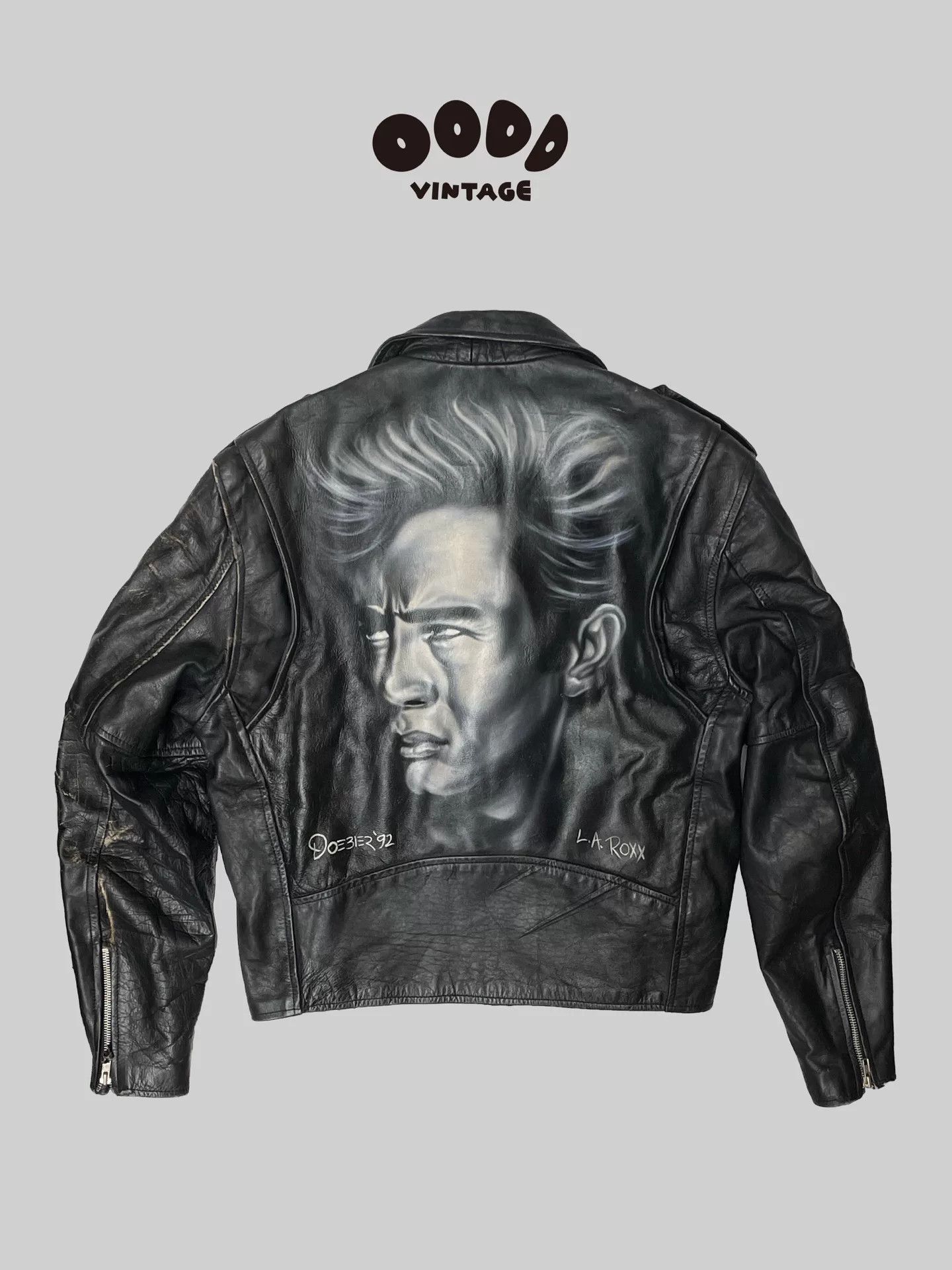 L.A. Roxx LA ROXX James Dean Leather Jacket Size US M / EU 48-50 / 2 - 1 Thumbnail
