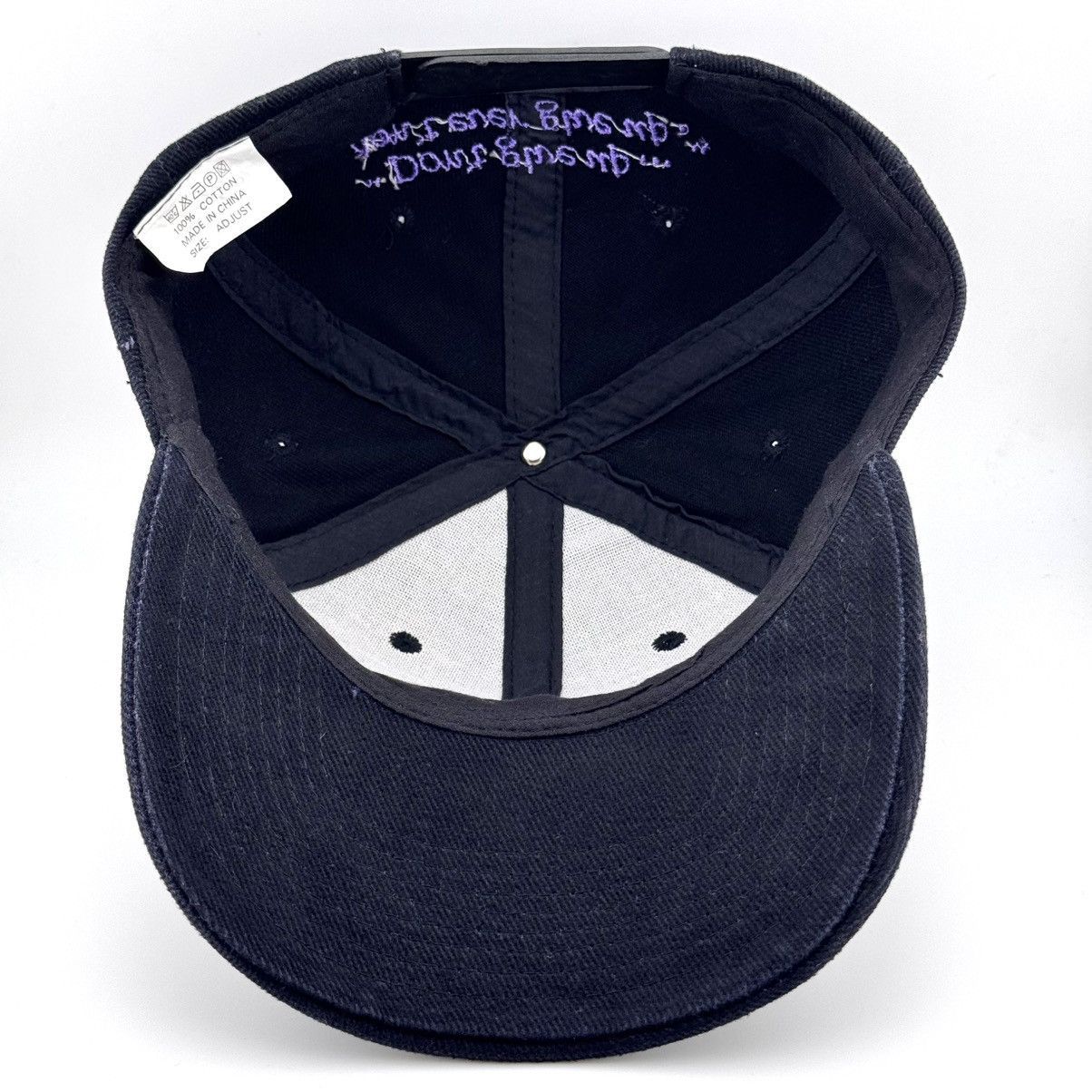 Vintage Vintage Jimmy’z Hat 90s Surf Skate Box Logo Black Retro Cap Size ONE SIZE - 4 Thumbnail