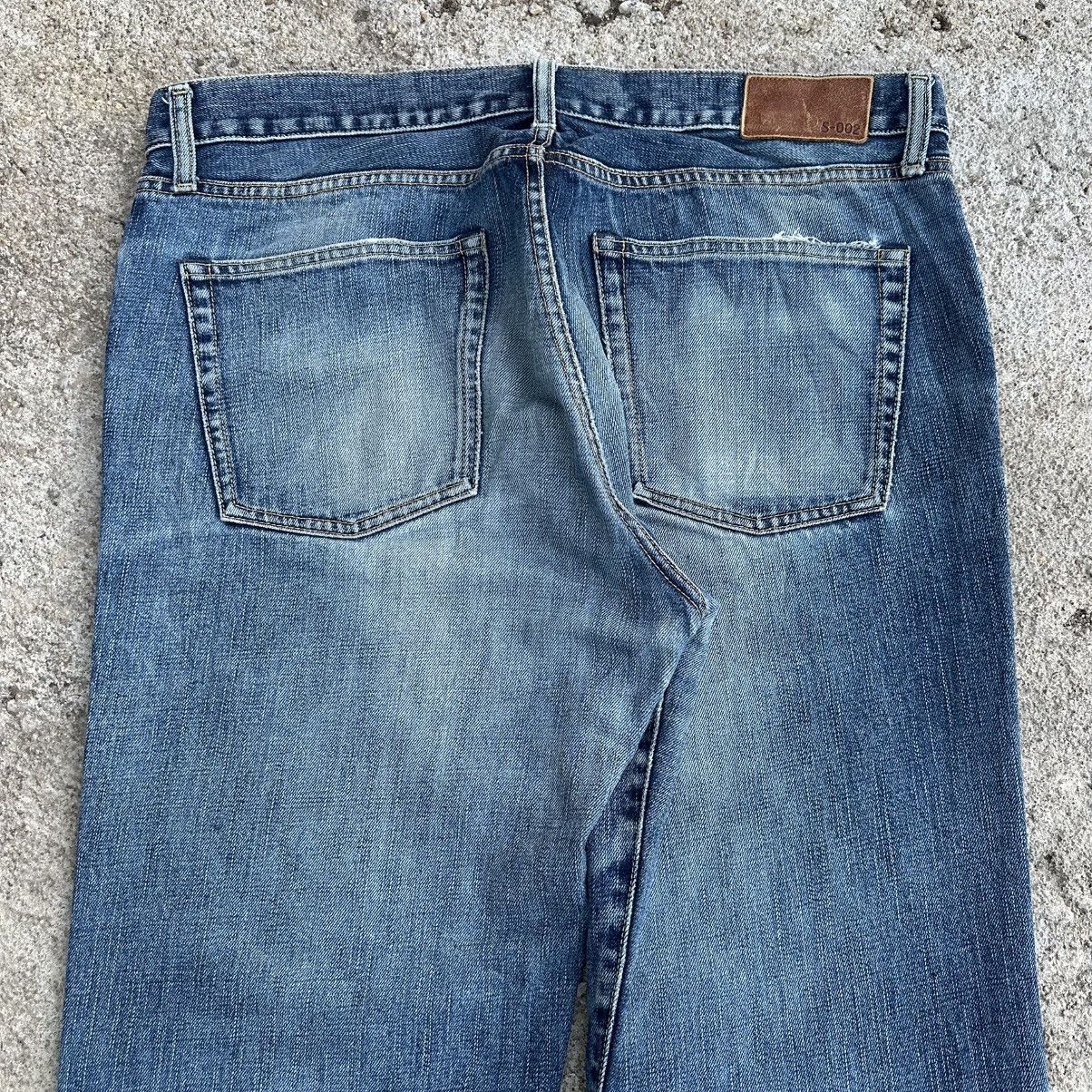 Undercover × Uniqlo Vintage Uniqlo S-002 Distressed Straight Japan Denim W36 Size US 36 / EU 52 - 13 Thumbnail