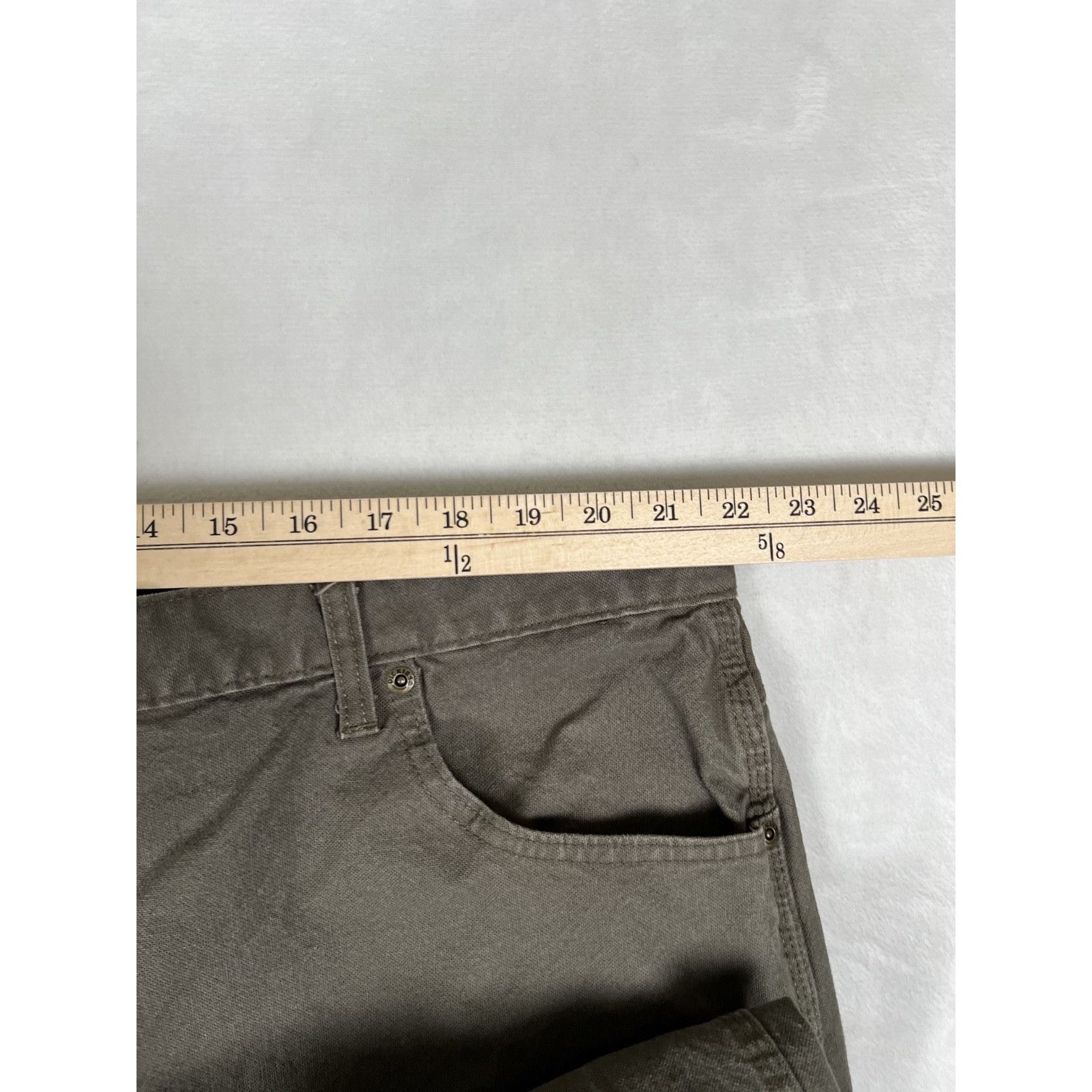 Dickies Vintage Dickies Carpenter Pants Faded Olive Green Size 44x30 Size US 36 / EU 52 - 4 Thumbnail
