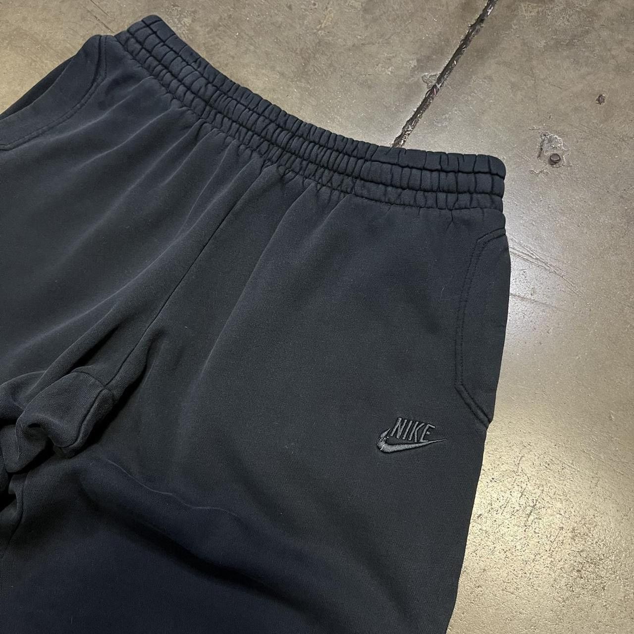 Nike × Vintage Vintage Y2K Nike Mini Swoosh Cotton Sweatpants Baggy Drill Size US 36 / EU 52 - 4 Thumbnail