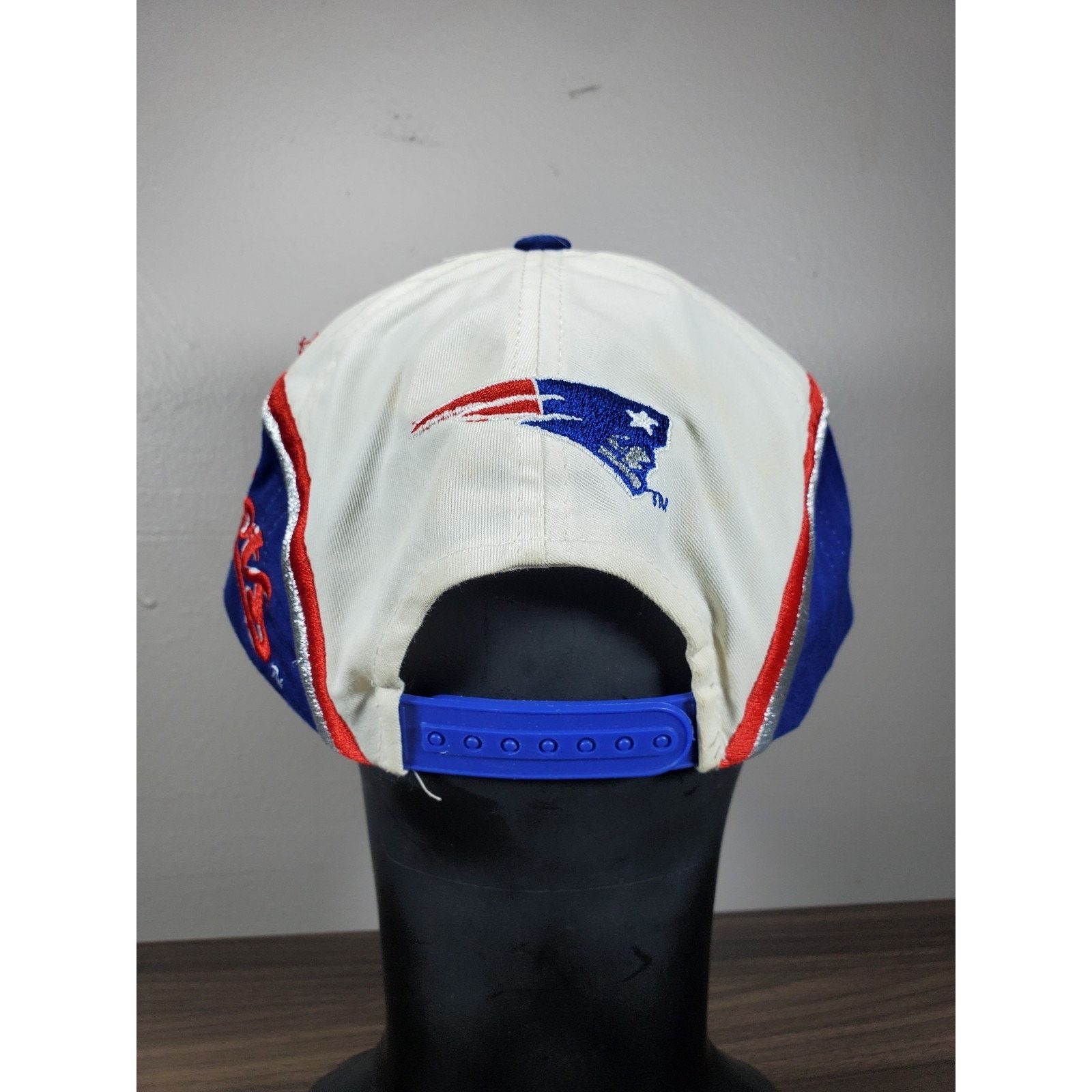 NFL × Vintage 90s Eastport NFL New England Patriots Swirl Hat Snapback Cap Size ONE SIZE - 8 Thumbnail