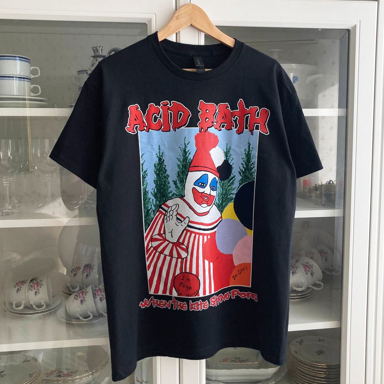 Band Tees T-shirt Acid Bath - When The Kite String Pops / metal band Size US L / EU 52-54 / 3 - 3 Thumbnail