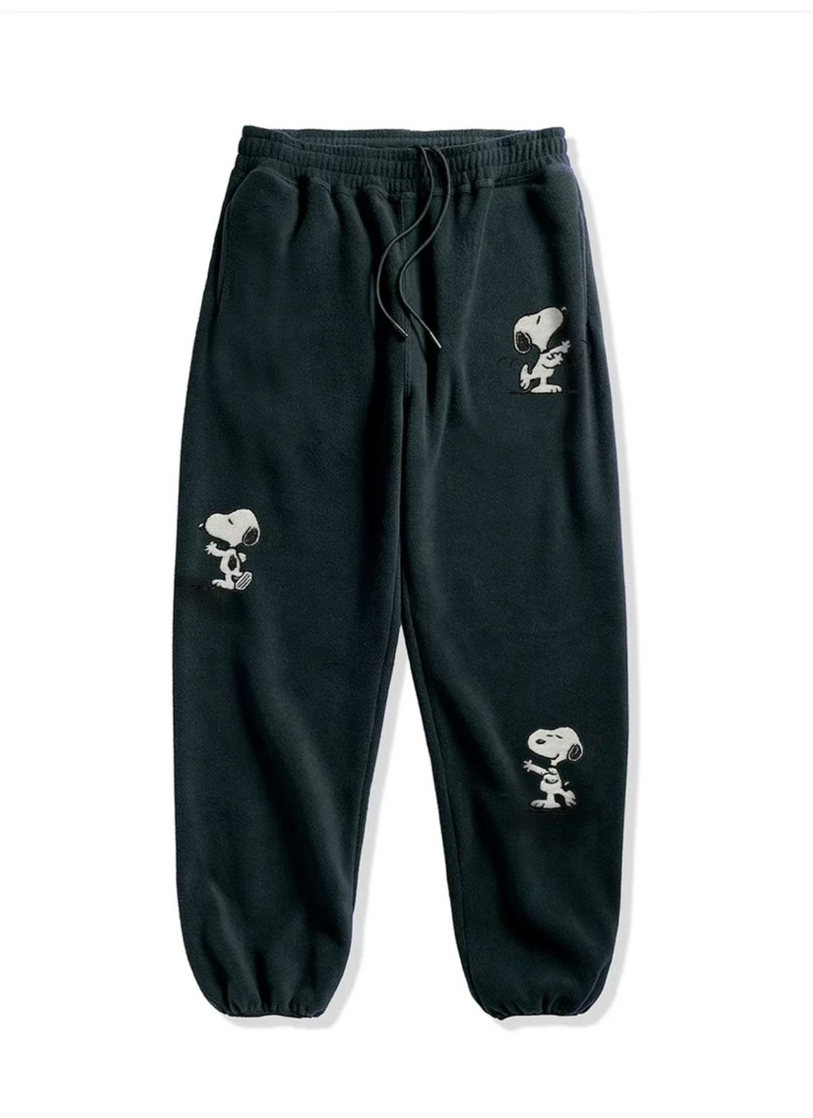 Anti Social Social Club ASSC x Peanuts Snoopy Fleece Sweatpants (Large) Size US 32 / EU 48 - 1 Thumbnail