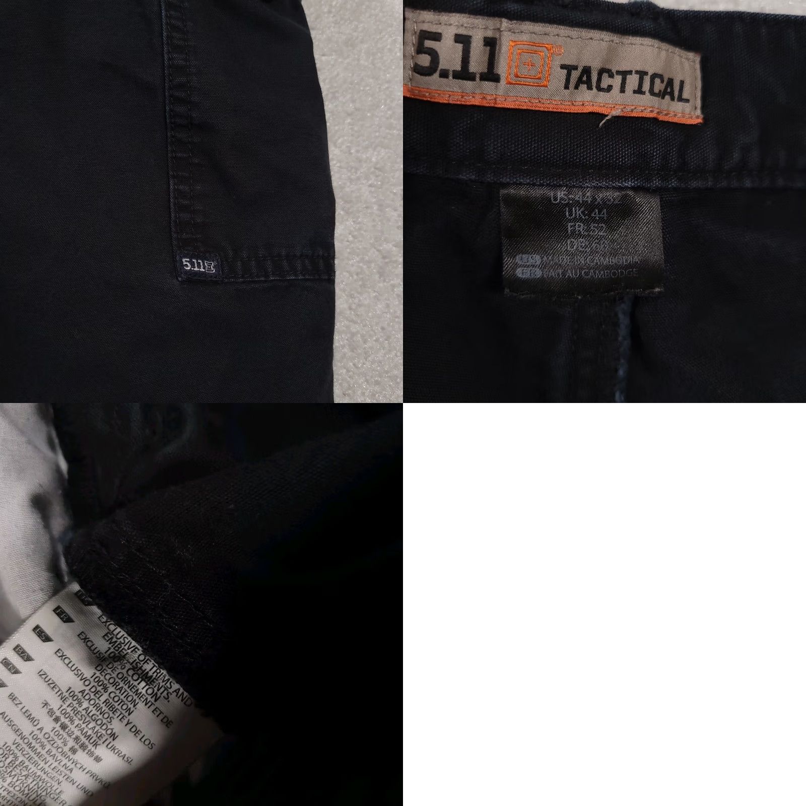 Vintage 5.11 Tactical Cargo Pants Mens 44X32 Blue Utility Rip Stop Work Pants Size US 44 / EU 60 - 10 Thumbnail