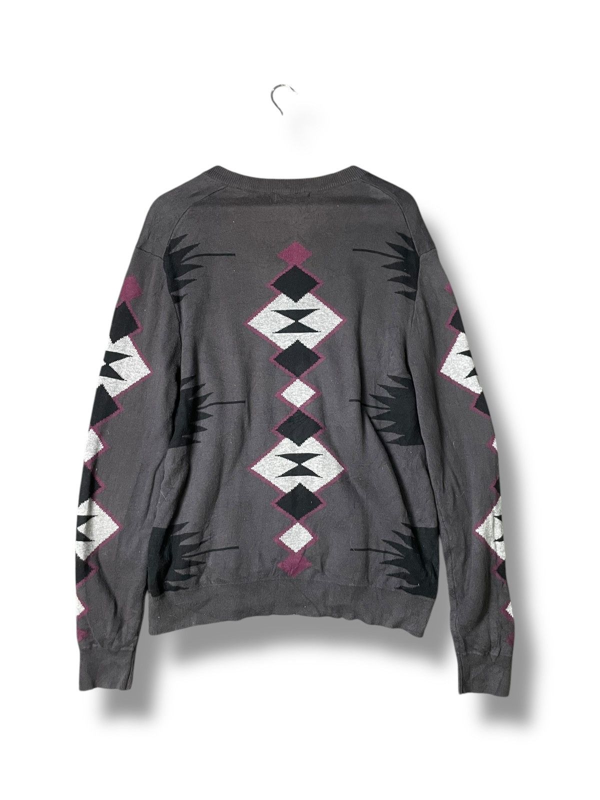 Japanese Brand × Vintage Jaspal Man Brand Native Pattern Pullover (63) Size US L / EU 52-54 / 3 - 6 Thumbnail