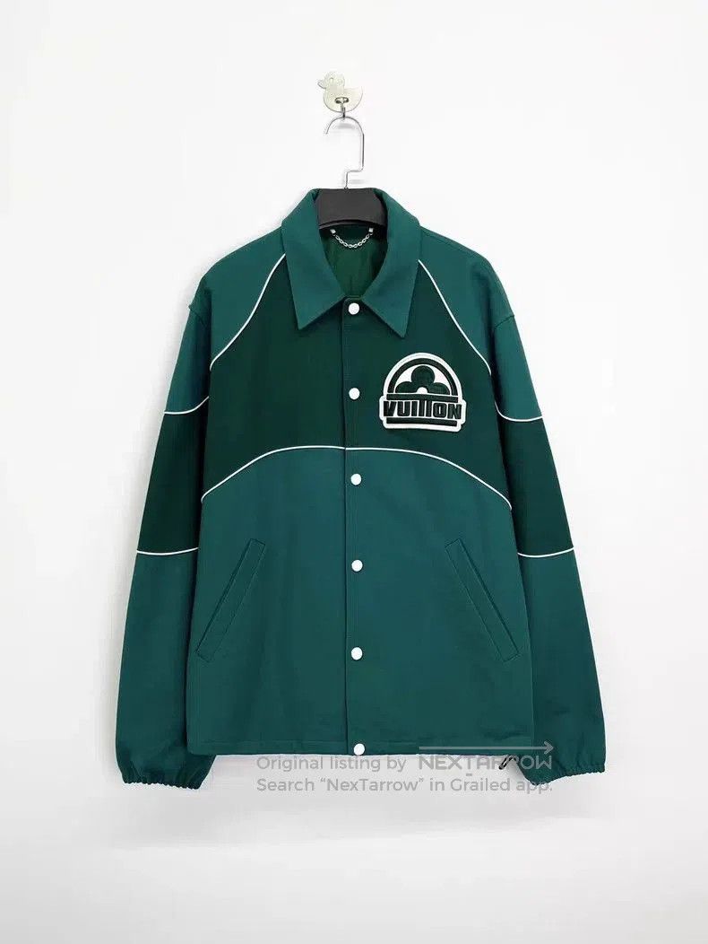Louis Vuitton Louis Vuitton SS23 Green Logo Bomber Jacket. Size US L / EU 52-54 / 3 - 1 Thumbnail