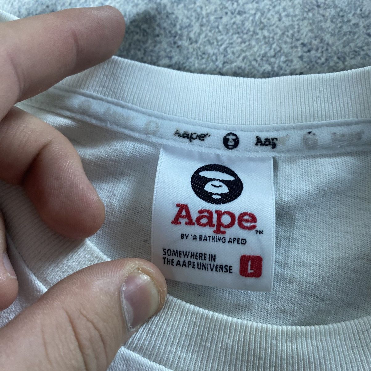 Aape Aape Big Face Logo T-shirt Size L Size US L / EU 52-54 / 3 - 9 Thumbnail