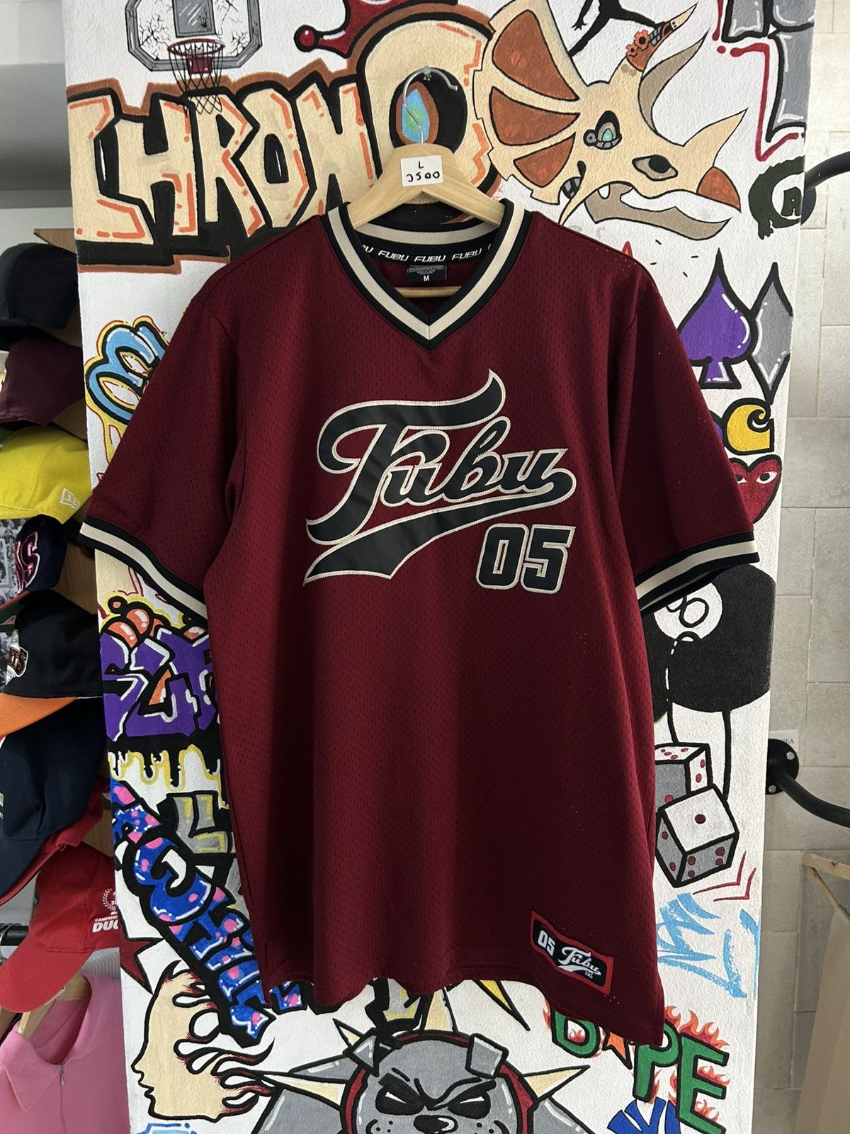 Fubu 90s Fubu Jersey Size US L / EU 52-54 / 3 - 1 Thumbnail