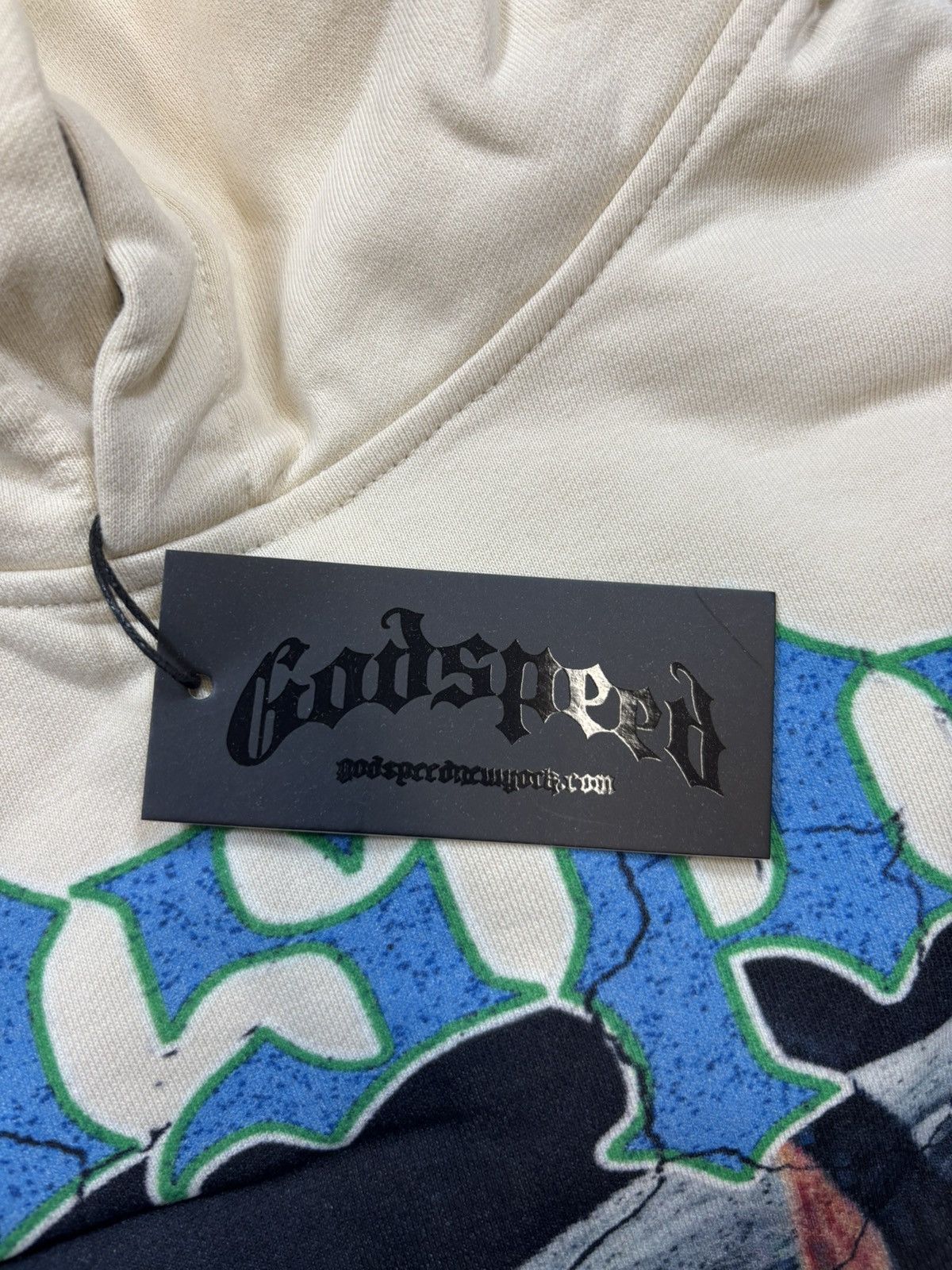Godspeed Godspeed F.T.D. Hoodie, Bone Size US XL / EU 56 / 4 - 8 Thumbnail