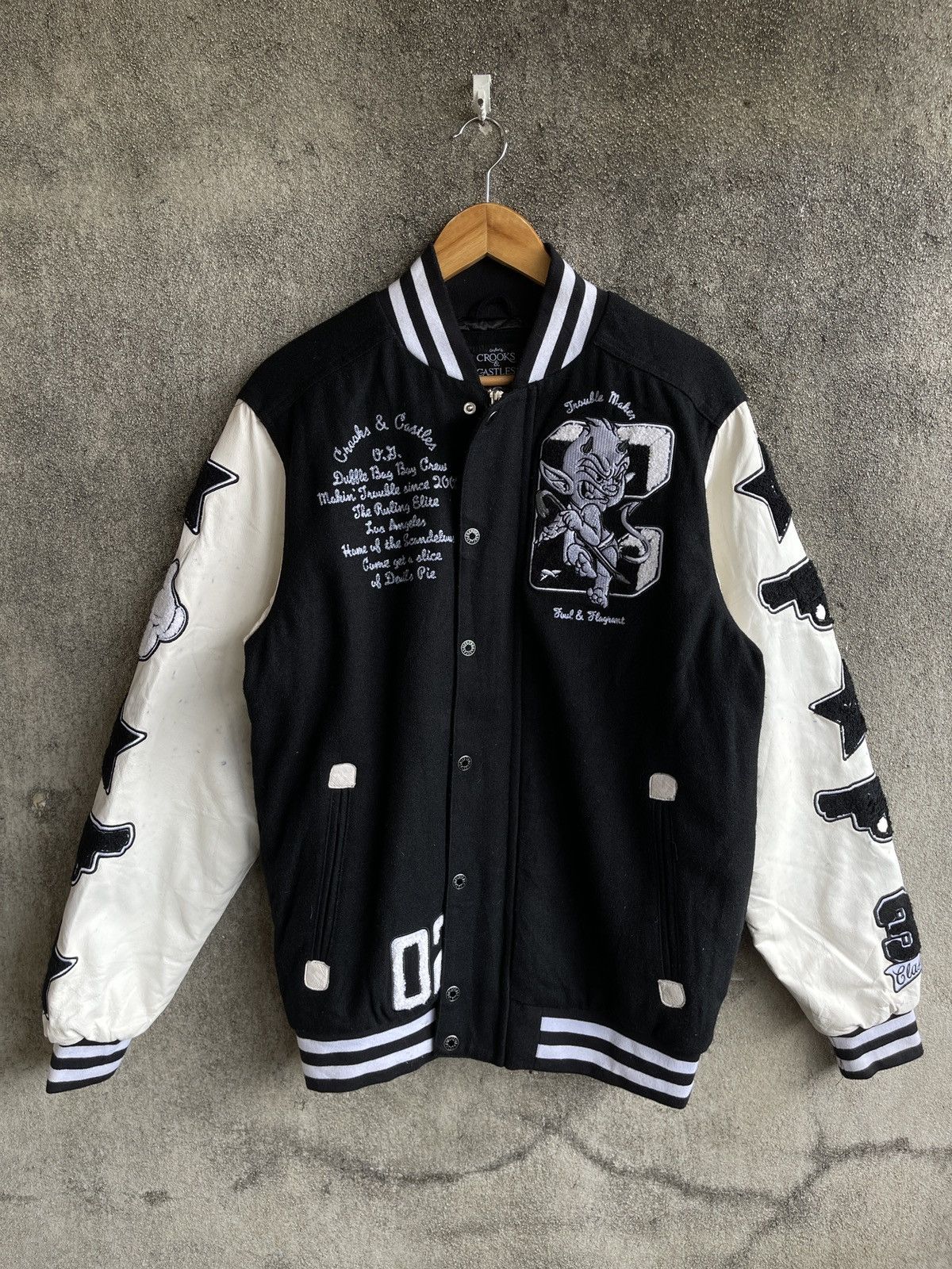 Crooks Castles Crooks Limited Bomber Jacket sample Grailed