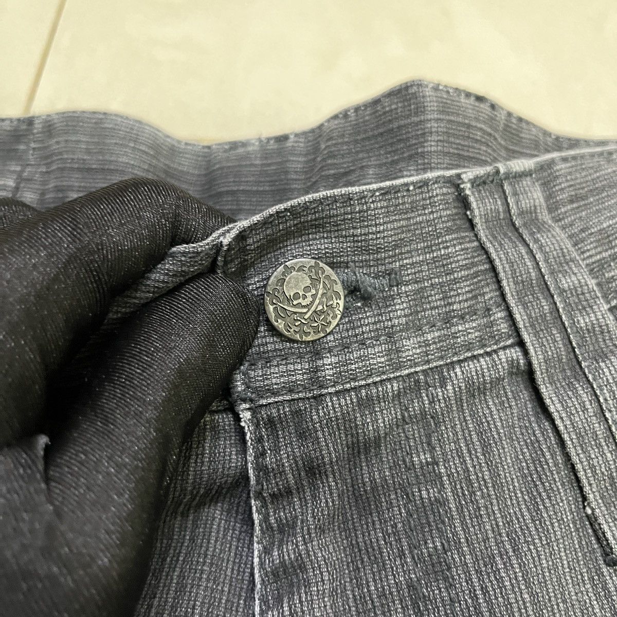 If Six Was Nine Vintage Dogman Punk Cargo Pants Size US 29 - 7 Thumbnail