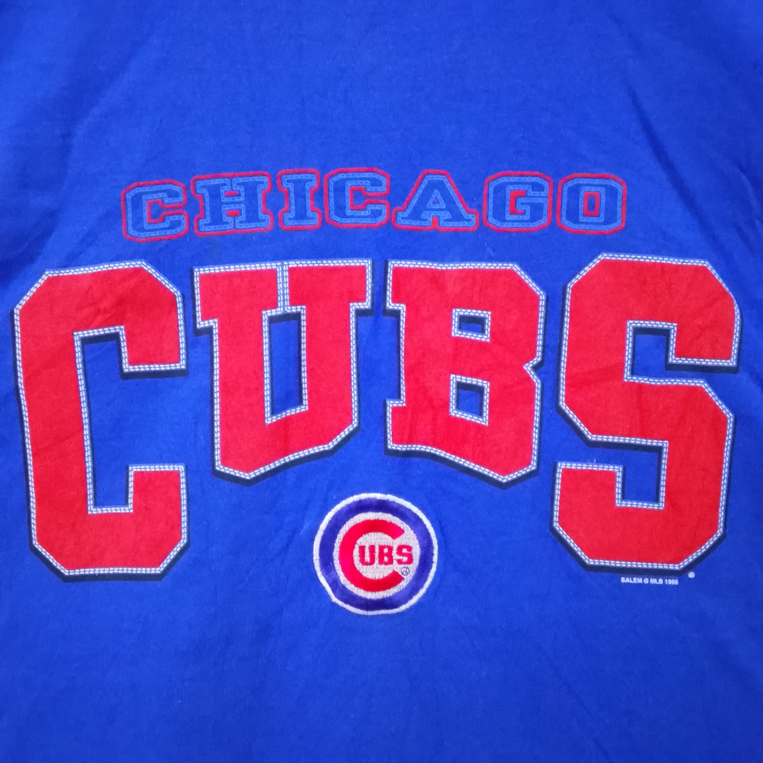 Vintage Vintage 90s Chicago Cubs T-shirt Size US L / EU 52-54 / 3 - 3 Thumbnail