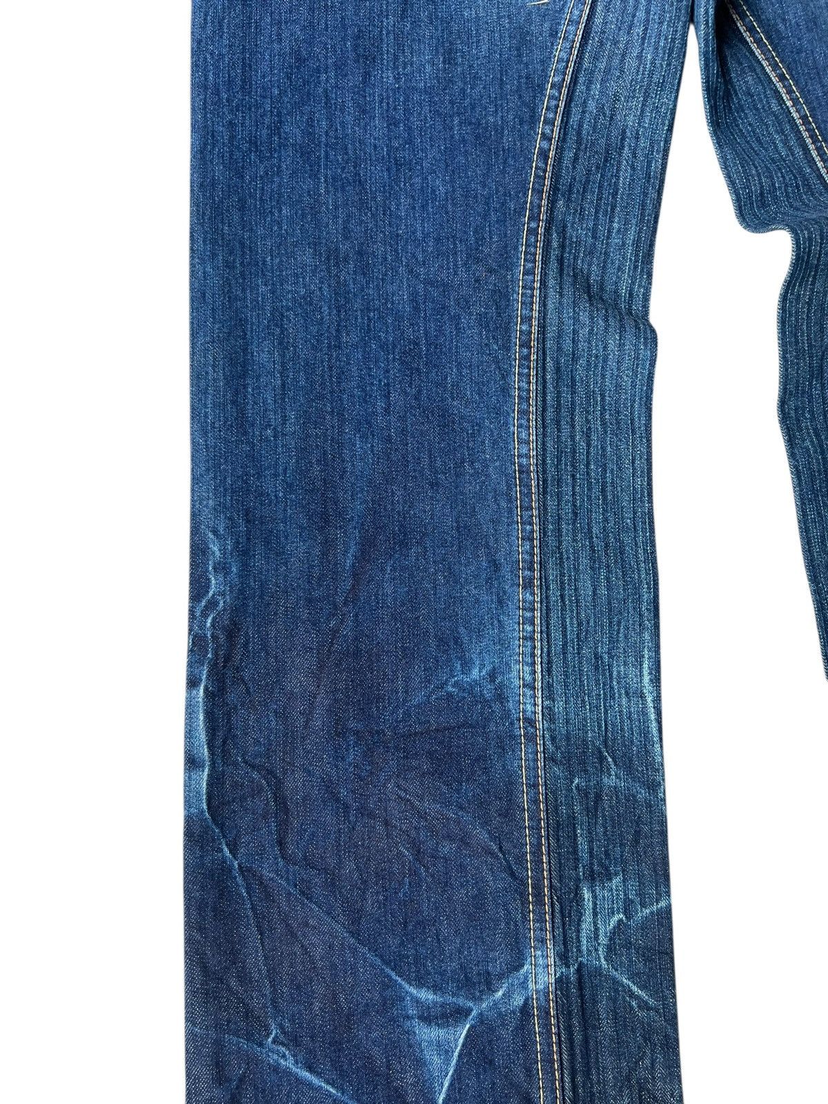 Eternal ETERNAL Japan Distressed Aging Mud Hybrid Denim Loose Jeans Size US 32 / EU 48 - 16 Thumbnail