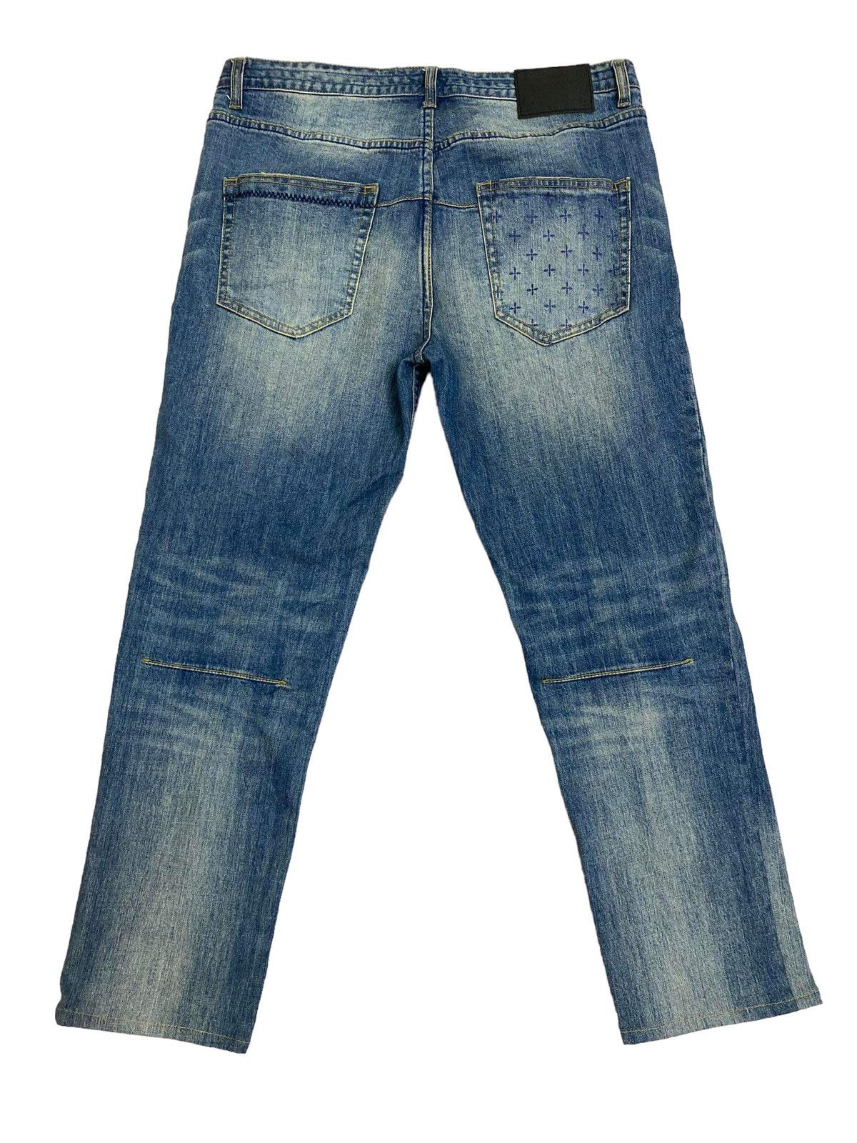 Number (N)ine 🔥NUMBER NINE PATCHWORKS PAINTER DENIM Size US 33 - 5 Thumbnail