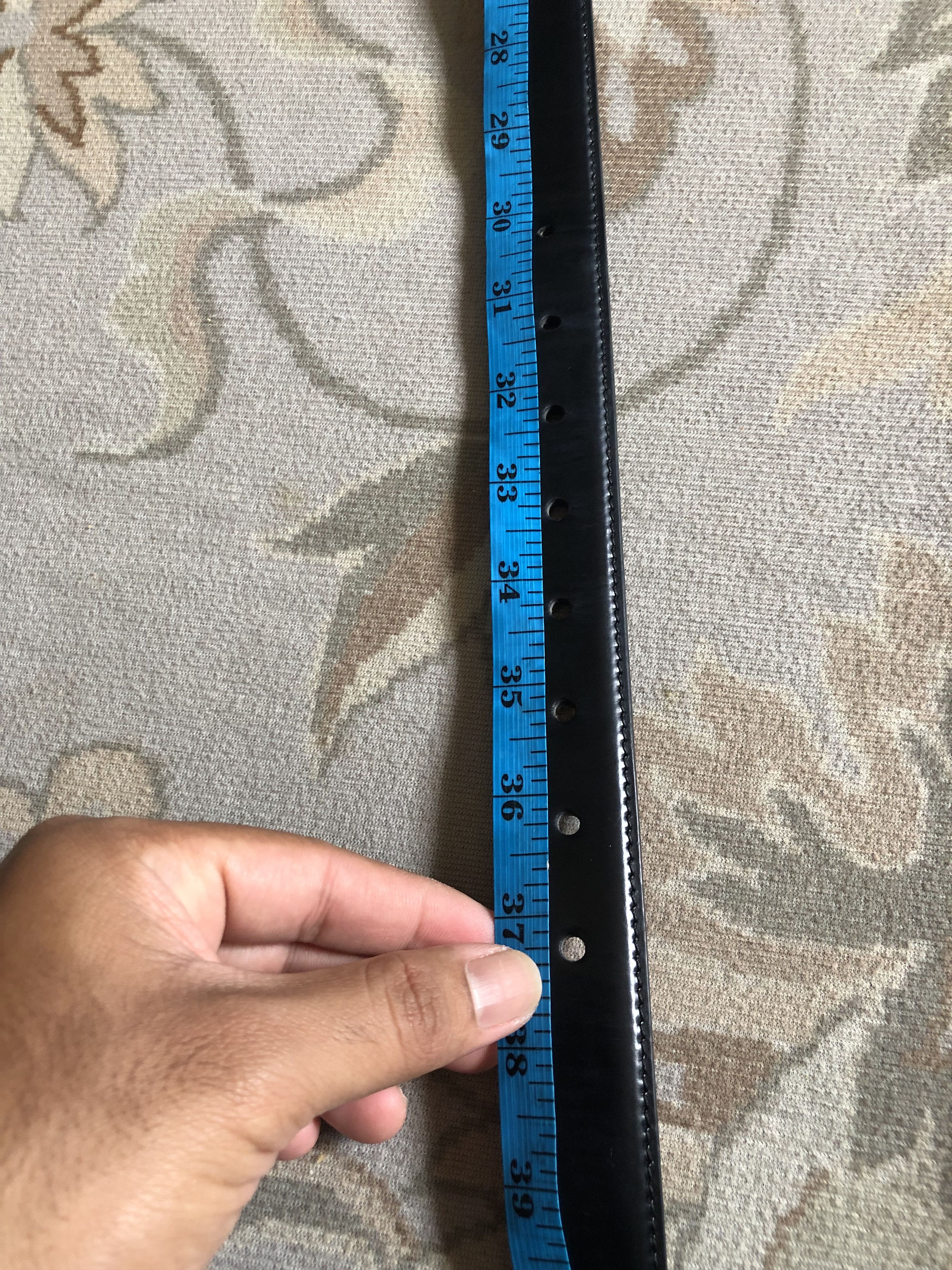 Balenciaga Balenciaga Leather Belt Size 85 Size 32 - 24 Thumbnail