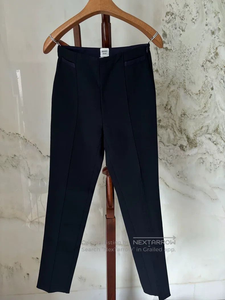 Hermes Hermes Slim Fit Long Trousers for Women Size 24" / US 00 / IT 34 - 3 Thumbnail