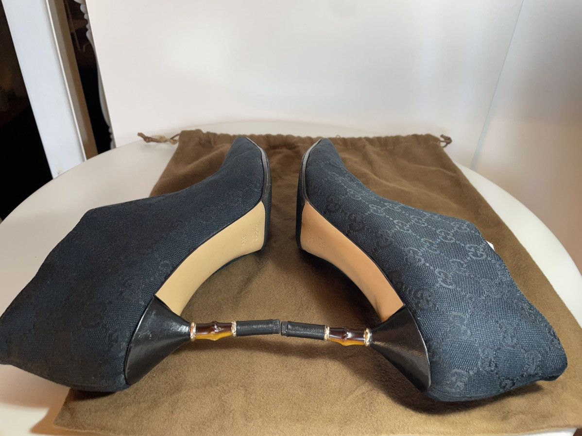 Gucci Rare Gucci by Tom Ford Ankle Boots Logo Canvas Size US 9 / IT 39 - 13 Thumbnail