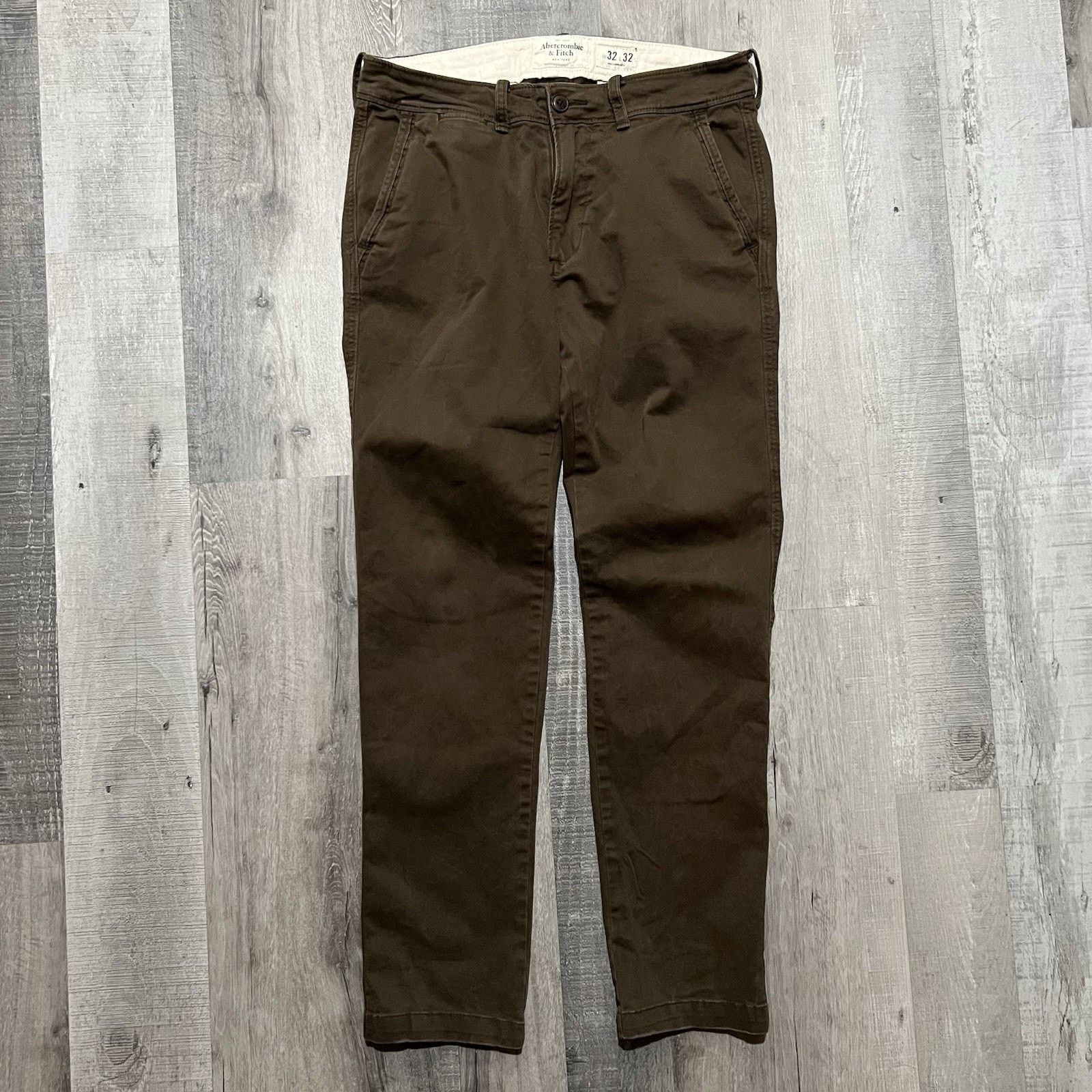 VTG Abercrombie And Fitch Heavy Y2K Chino Pants Fit 33x30