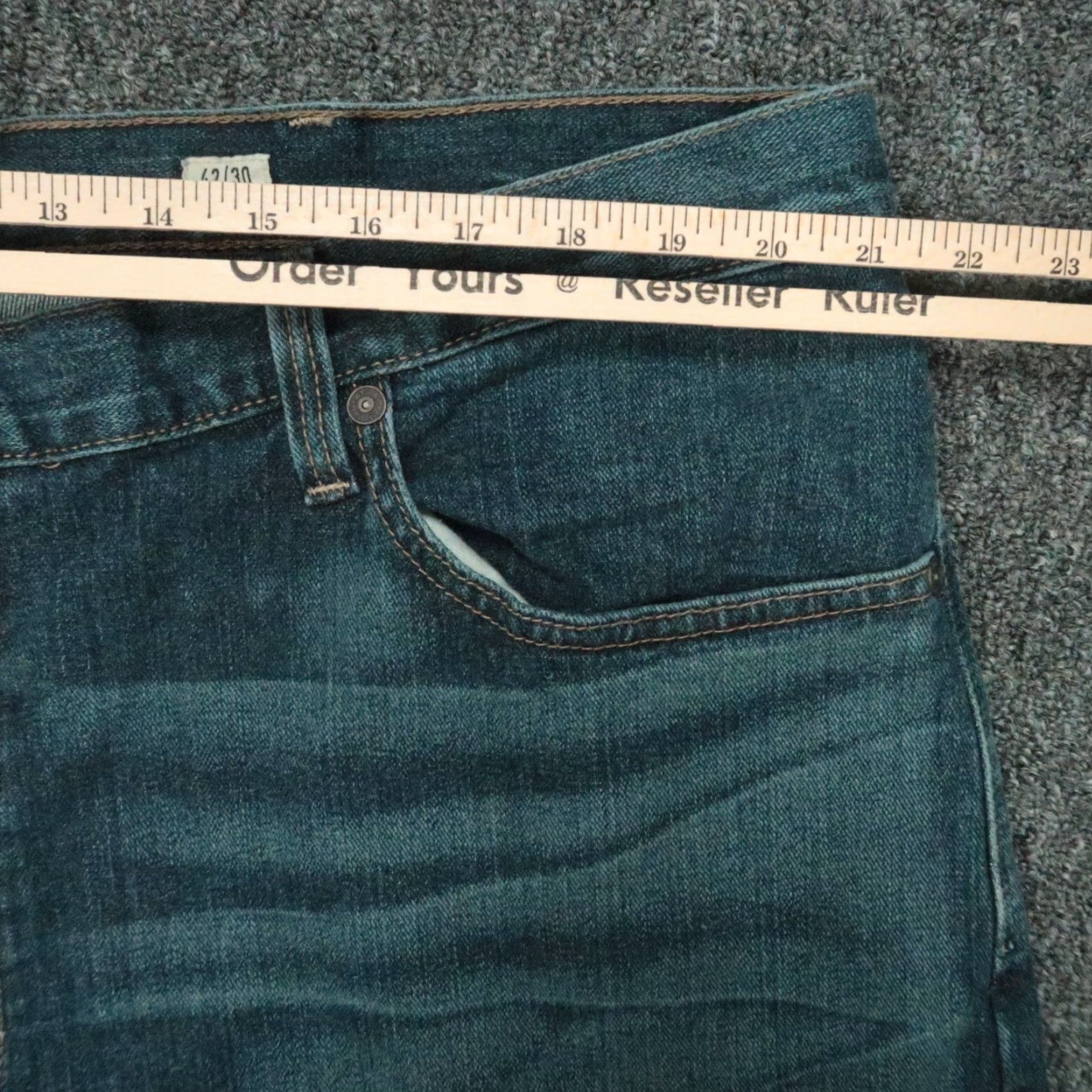 Ariat Ariat Jeans Mens 42x30 Blue M4 Relaxed Boot Cut Workwear Kilroy Medium Wash NWT Size US 42 / EU 58 - 7 Thumbnail