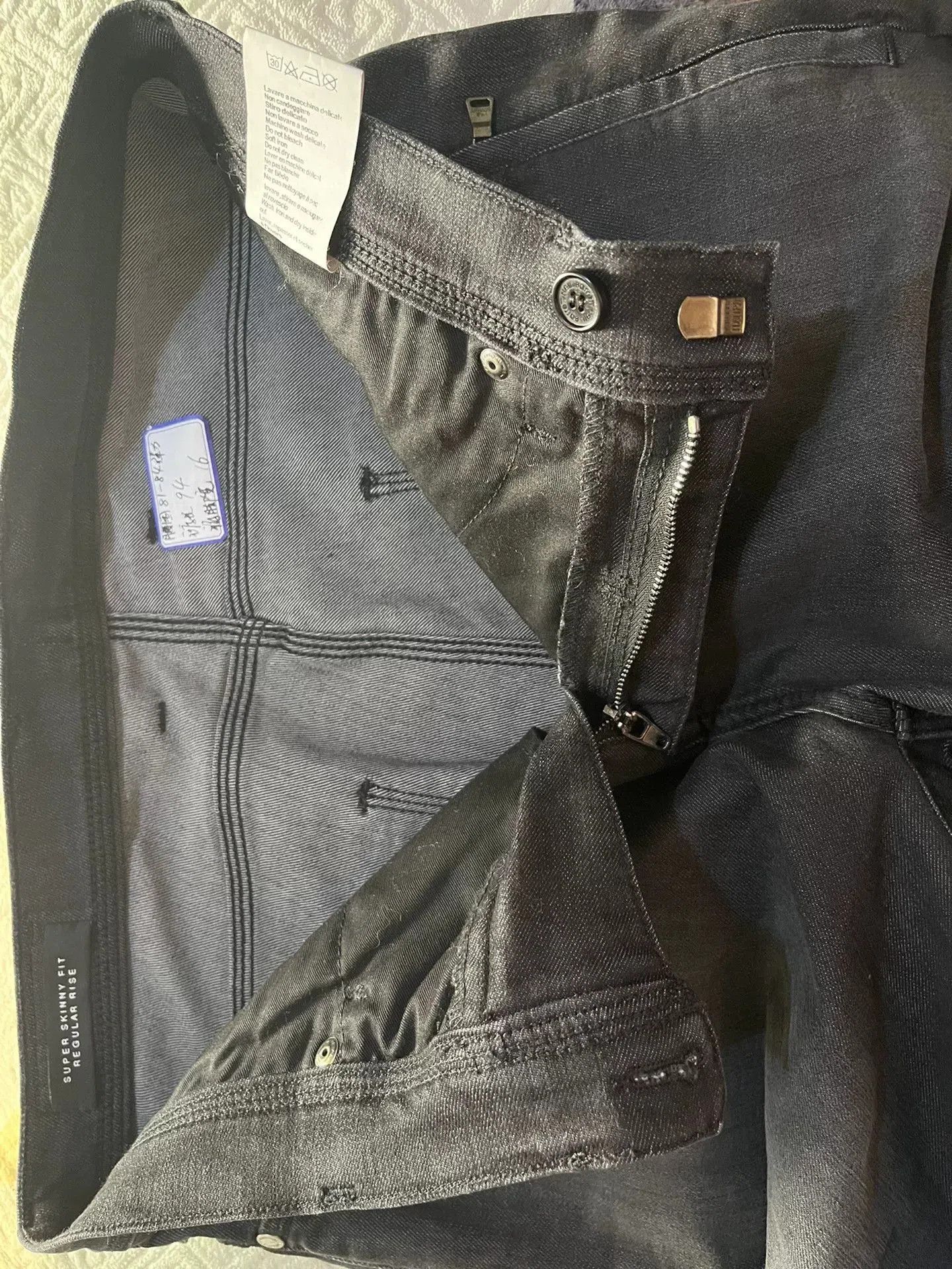 Neil Barrett Neil Barrett Men's Super Skinny Jeans 32. Size US 32 / EU 48 - 6 Thumbnail
