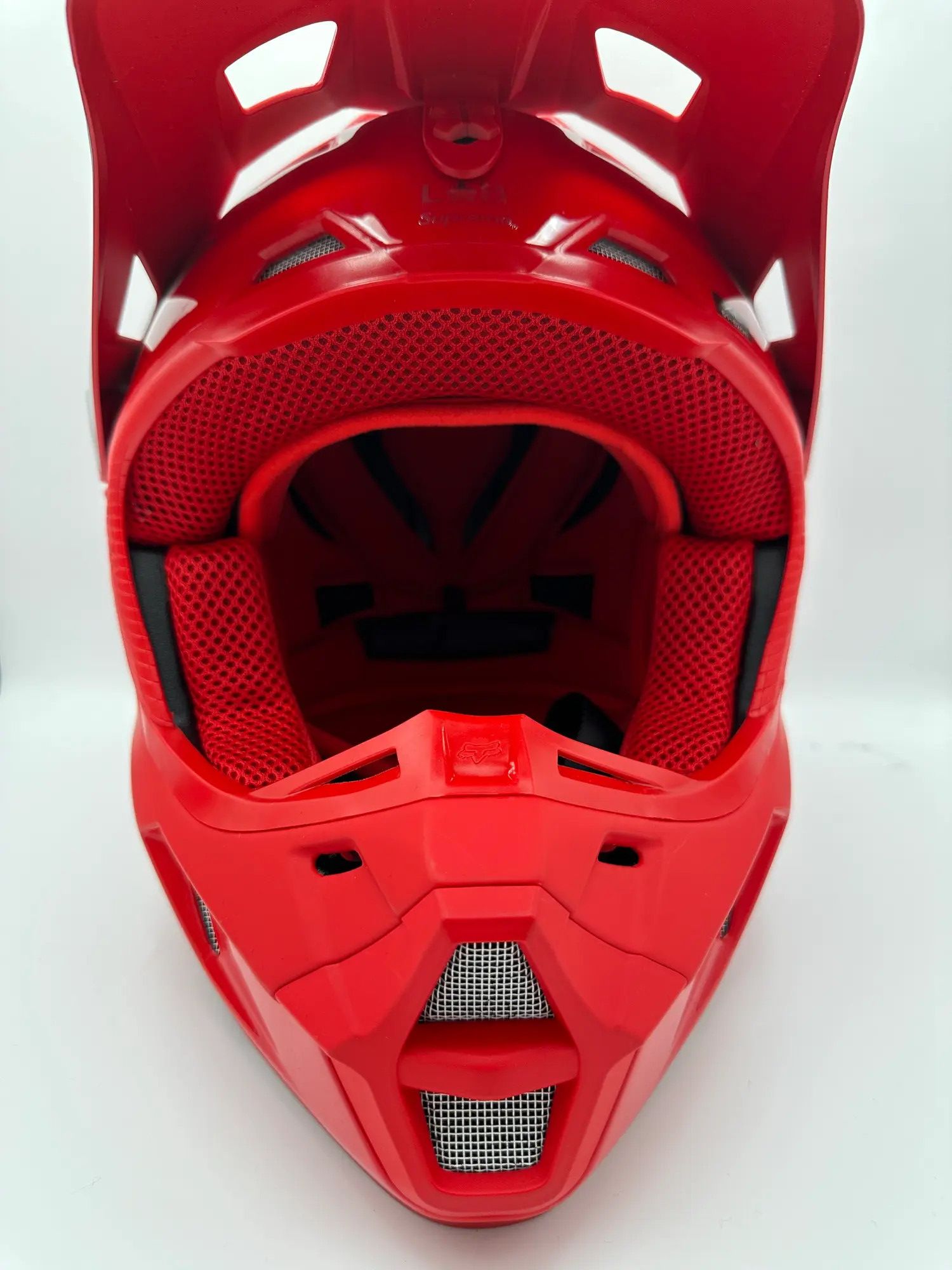 Fox Racing × Supreme Supreme x Fox Racing V2 Motocross Helmet Red Size XL Size ONE SIZE - 3 Thumbnail