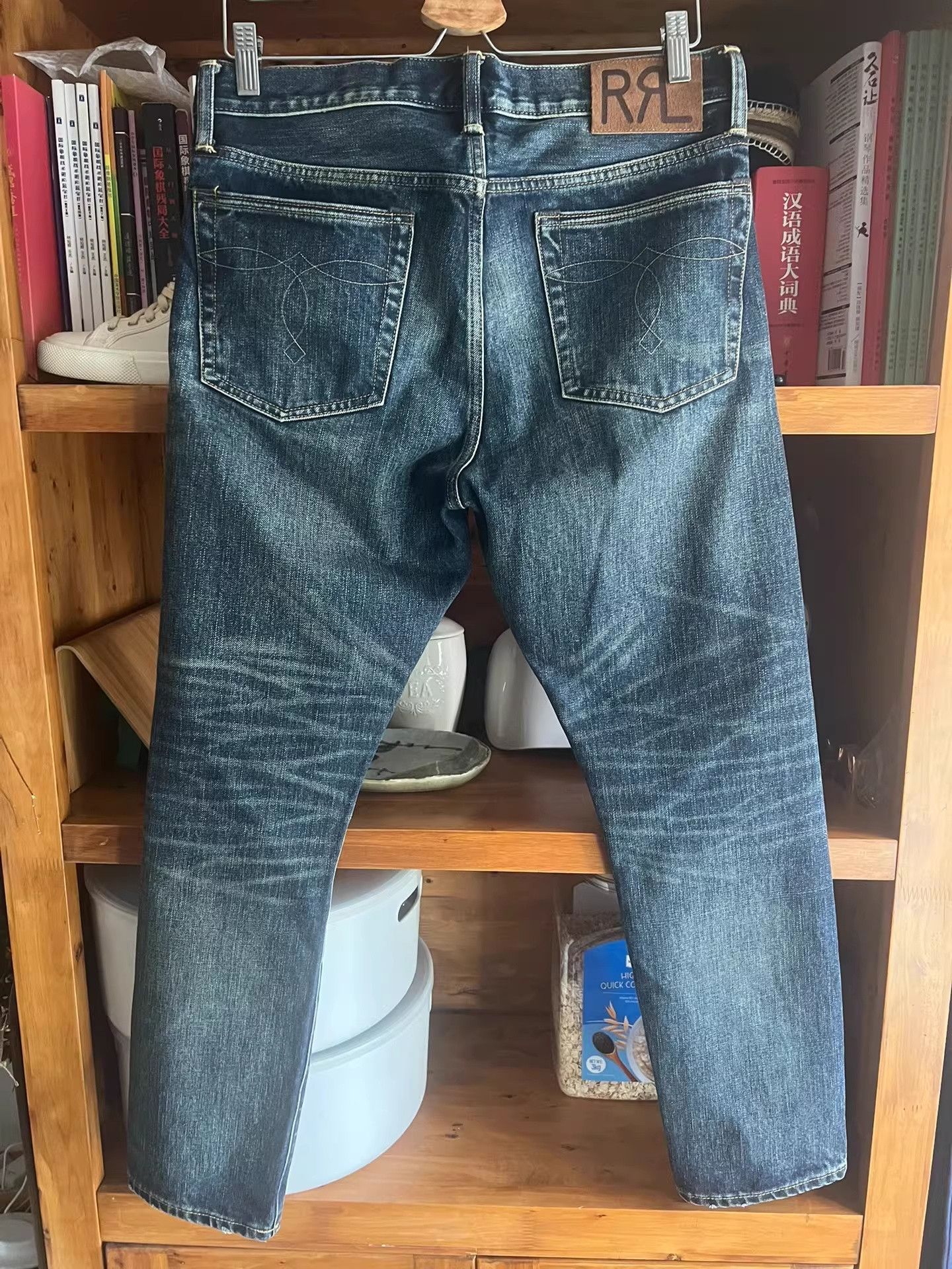 RRL Ralph Lauren RRL Double RL Slim Selvedge Jeans Size US 26 / EU 42 - 7 Thumbnail