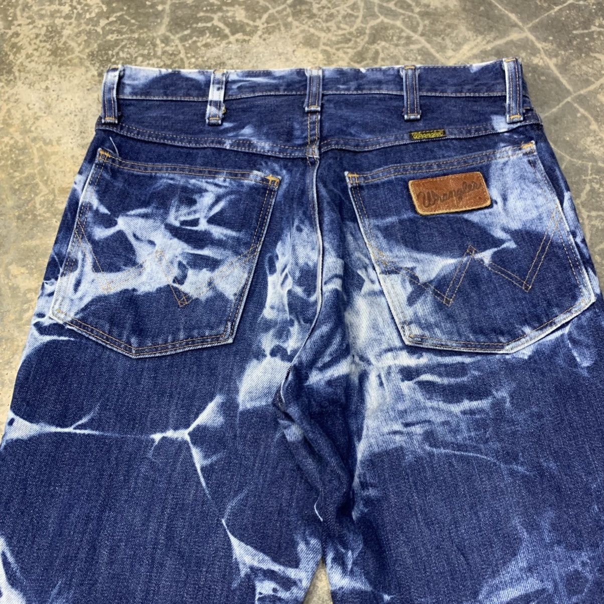 Wrangler Flare Vintage Wrangler Acid Wash Bell Bottom Jean Size US 28 / EU 44 - 8 Thumbnail