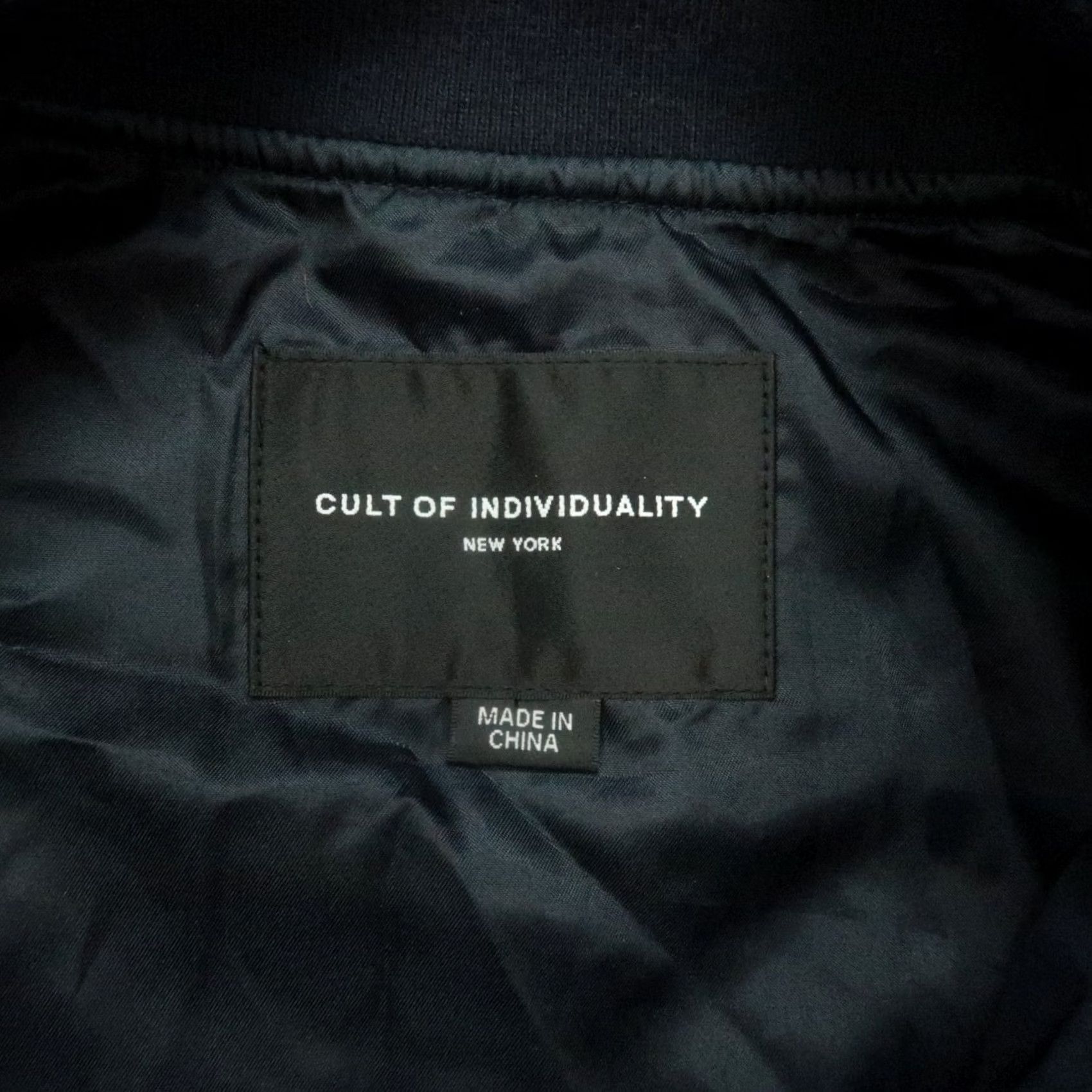 Cult Of Individuality Cult Of Individuality Jacket Mens Medium Blue Bomber Full Zip Pockets Size US M / EU 48-50 / 2 - 3 Thumbnail