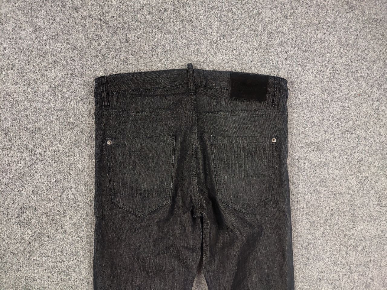 Dsquared2 Dsquared2 luxury Design Dark graphite Denim Straight jeans Size US 31 - 9 Thumbnail