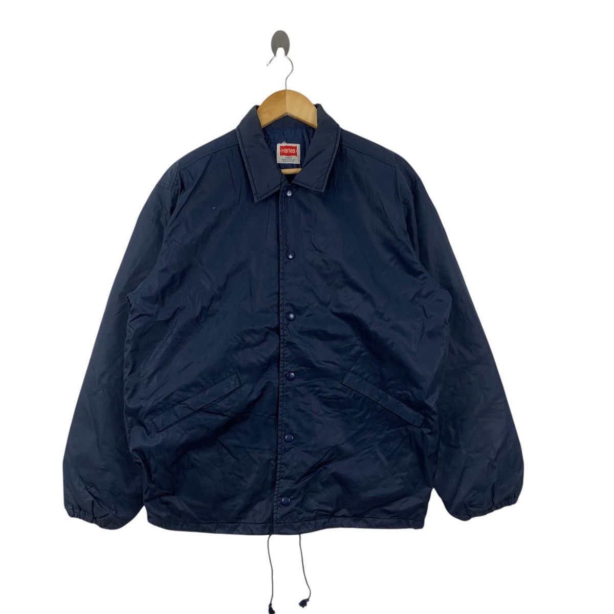 Hanes Vintage HANES AMERICAN SPIRIT Quilited Puffer Coach Jacket Size US L / EU 52-54 / 3 - 4 Thumbnail