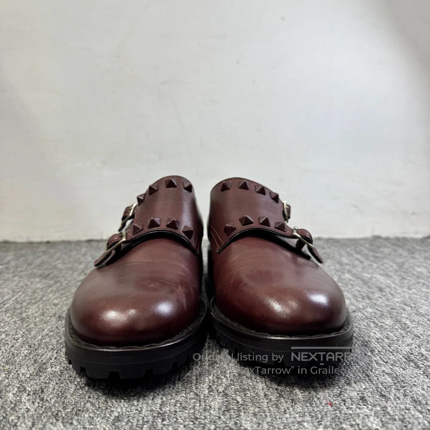 Valentino Valentino Rivet buckle Mengding shoe| Size US 8 / EU 41 - 2 Thumbnail