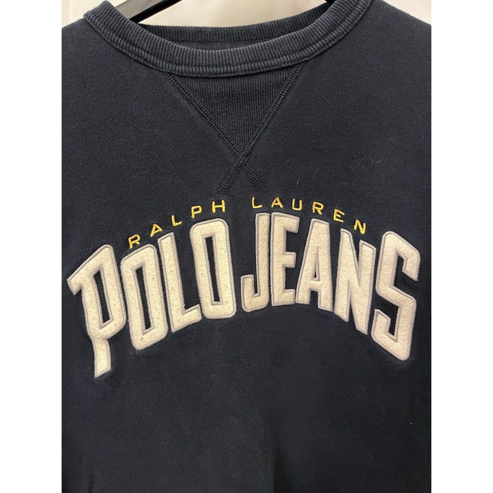 Polo Ralph Lauren Men’s Polo Ralph Lauren Jeans Long Sleeve Small Blue Crew Size US S / EU 44-46 / 1 - 2 Thumbnail