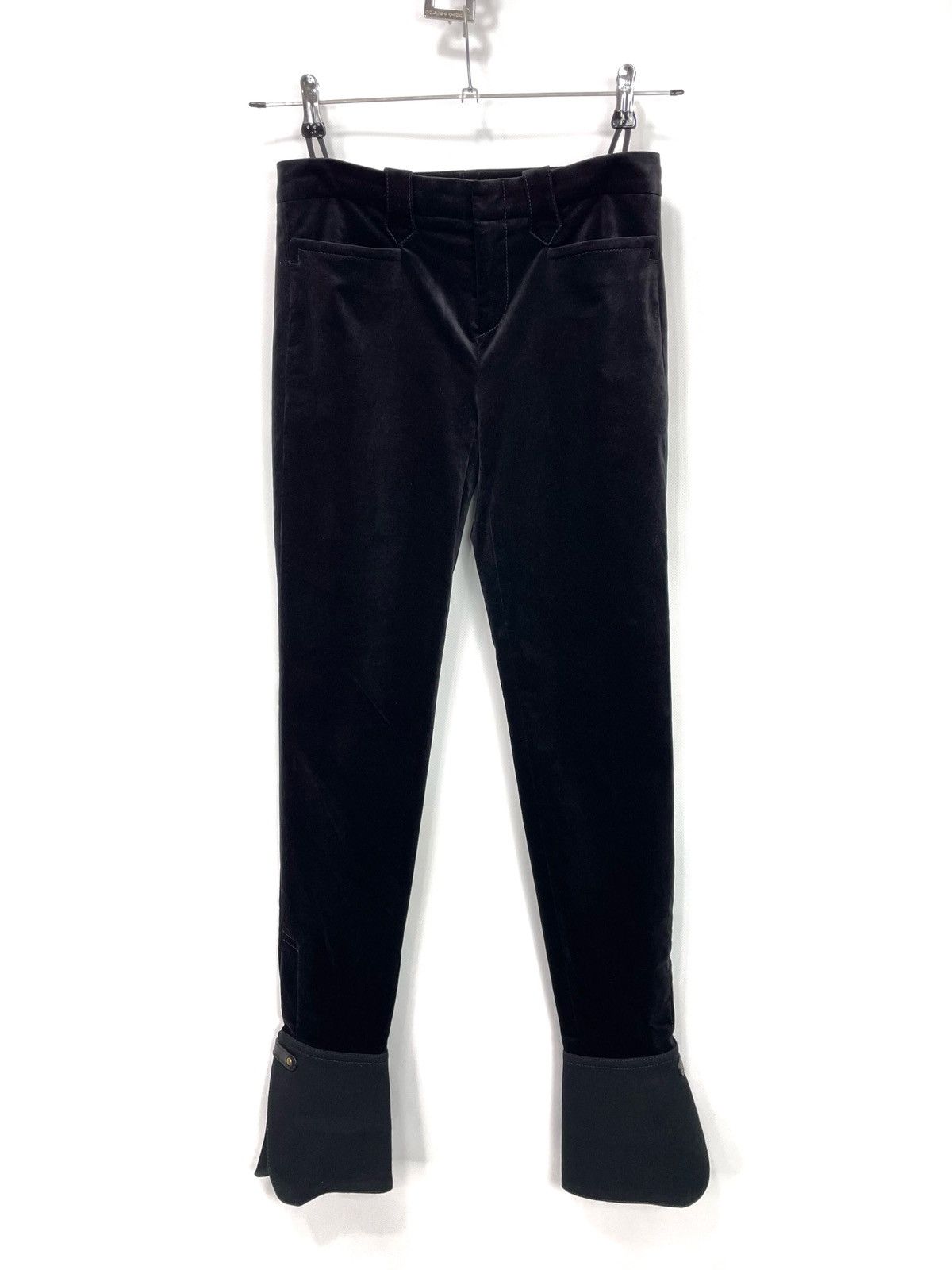 Gucci GUCCI Archive F/W 2008 Velvet Stirrup Pants – Size IT 38 Size 26" / US 2 / IT 38 - 3 Thumbnail