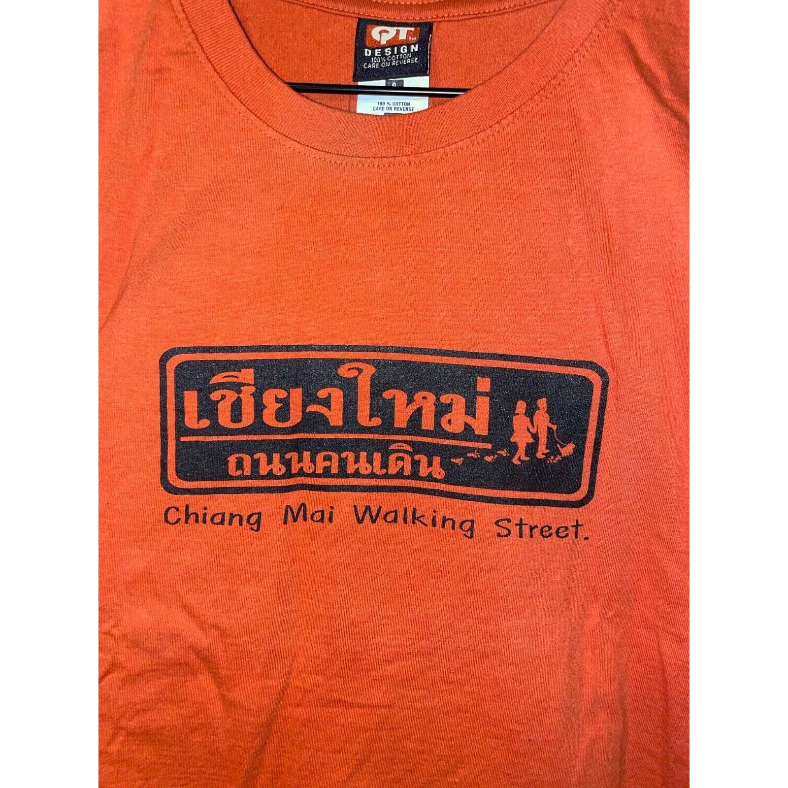 Vintage Vintage Chiang Mai Shirt Walking Street Crop Top VTG L Large Size L / US 10 / IT 46 - 2 Thumbnail
