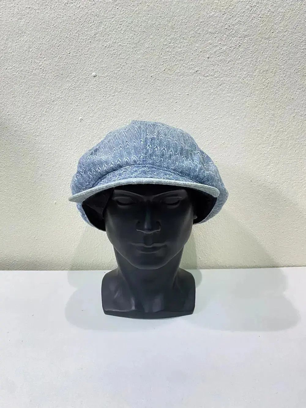 Japanese Brand Japanese Brand Denim Style Cap Hat Size ONE SIZE - 3 Thumbnail