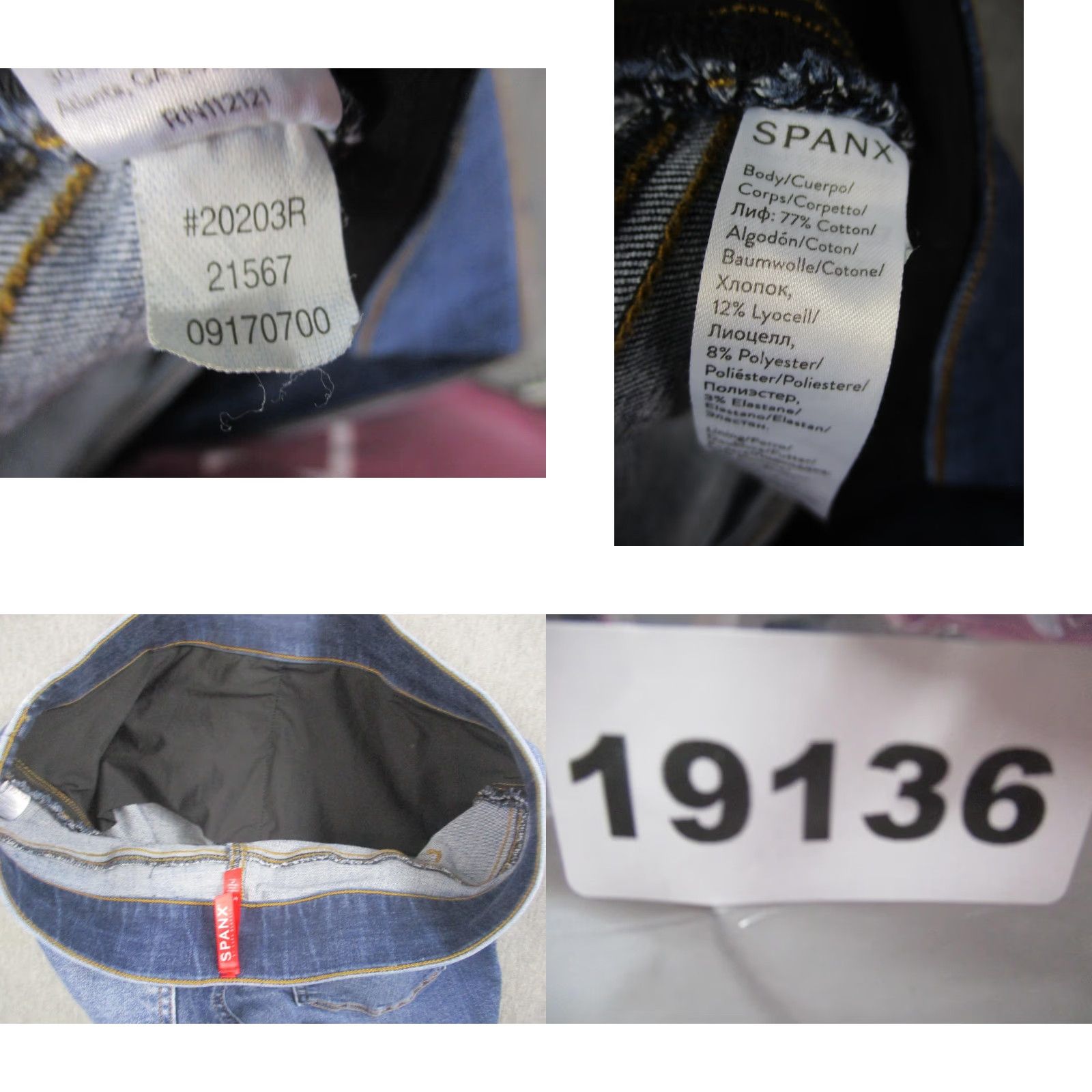 Spanx Spanx Jegging Jeans Womens Medium Blue High Rise Slim Distressed Medium Wash Size 32" / US 10 / IT 46 - 8 Thumbnail