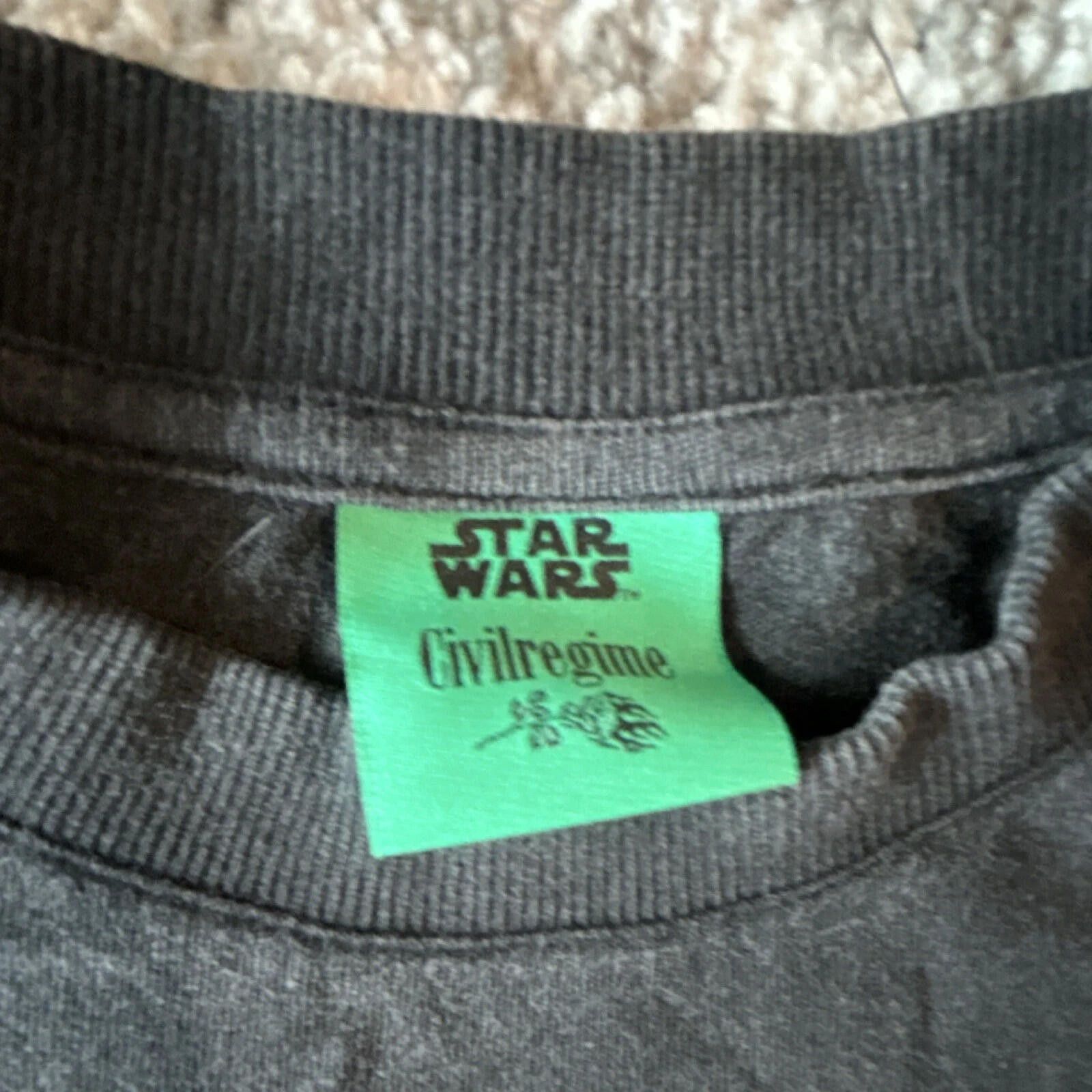 Civil Regime Civil Regime Star Wars Princess Leia Oversized Black M | NWT Size US M / EU 48-50 / 2 - 4 Thumbnail