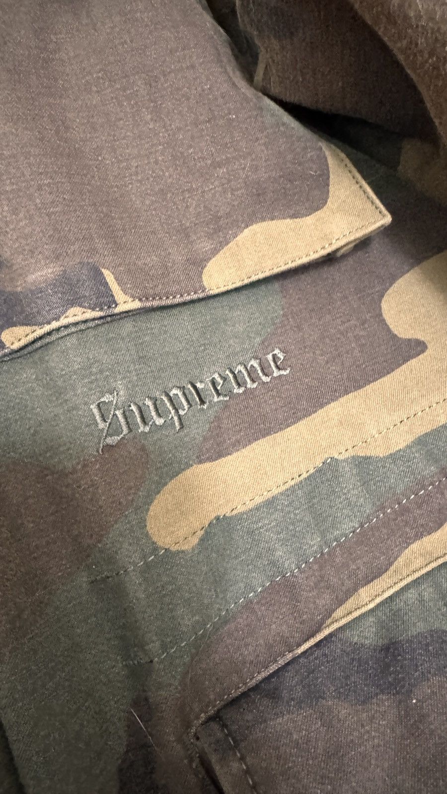 Supreme Supreme AOI Cross M52 Jacket Woodland Camo Size US M / EU 48-50 / 2 - 4 Thumbnail