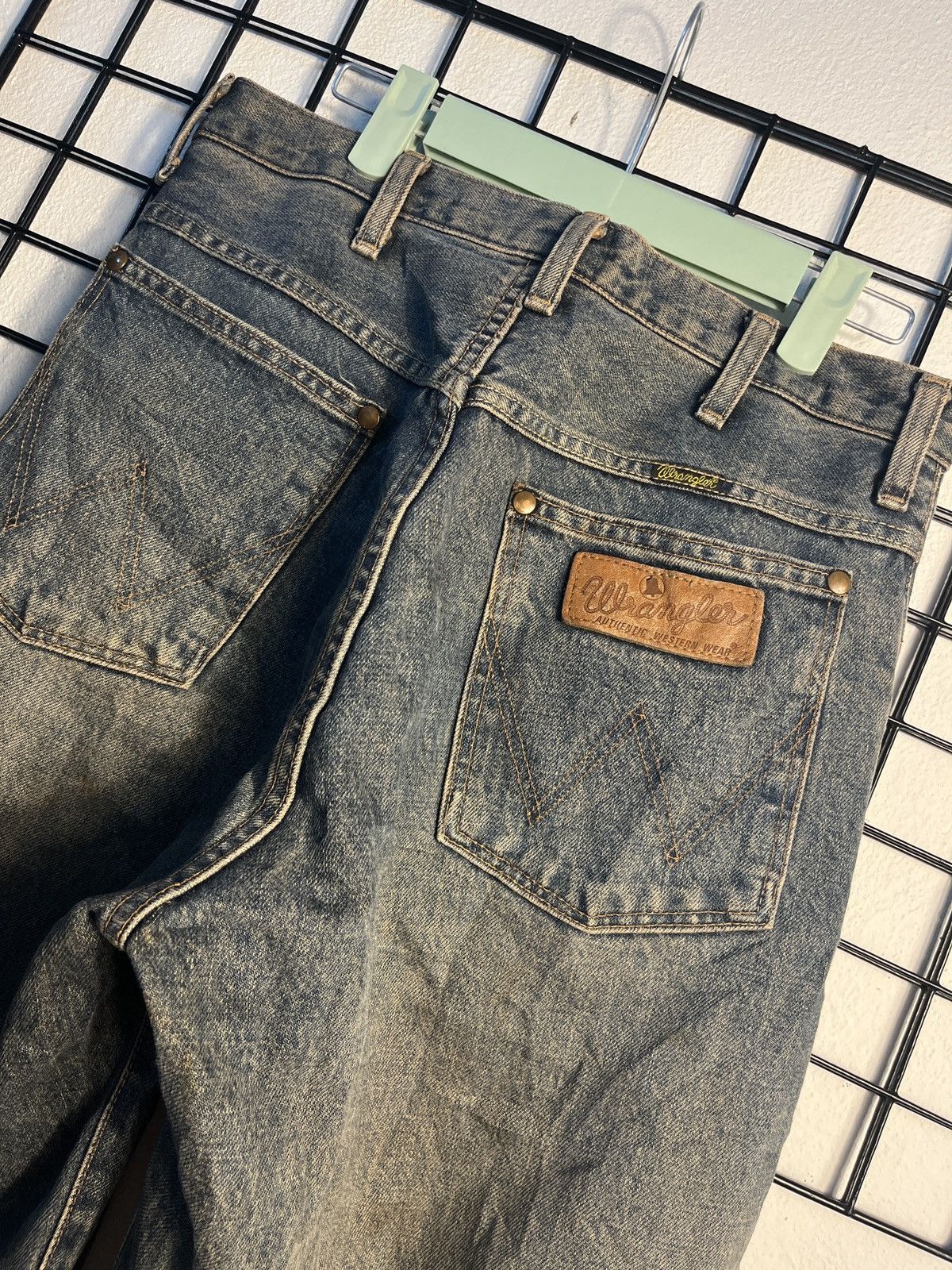 Wrangler Vintage Japan Baggy Wrangler Blue Bell Selvedge Jeans Size US 30 / EU 46 - 5 Thumbnail