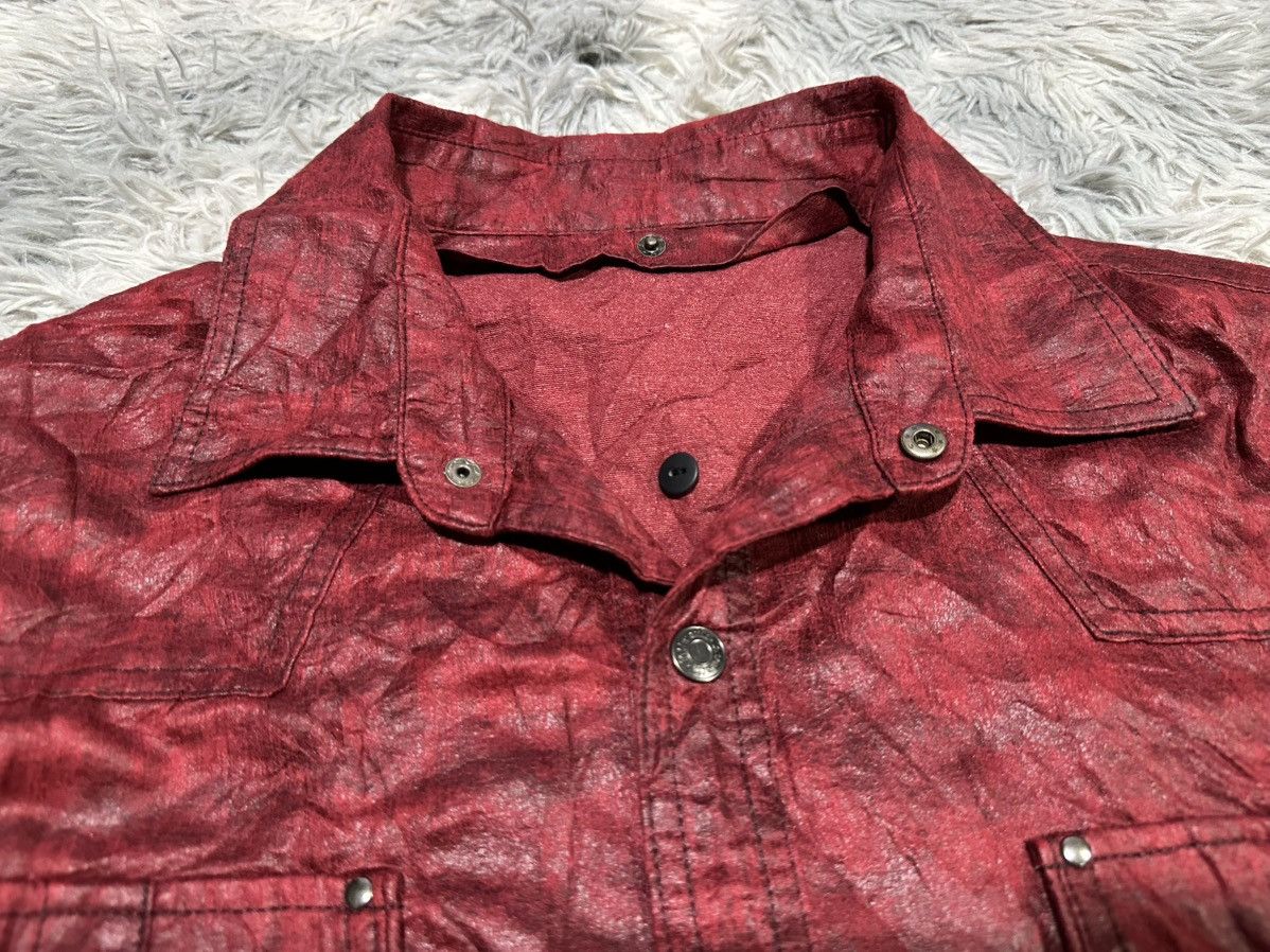 In The Attic 🔥Sick Y2K In The Attic Acid Blood Waxed Shirt Goth Punk Size US XL / EU 56 / 4 - 6 Thumbnail
