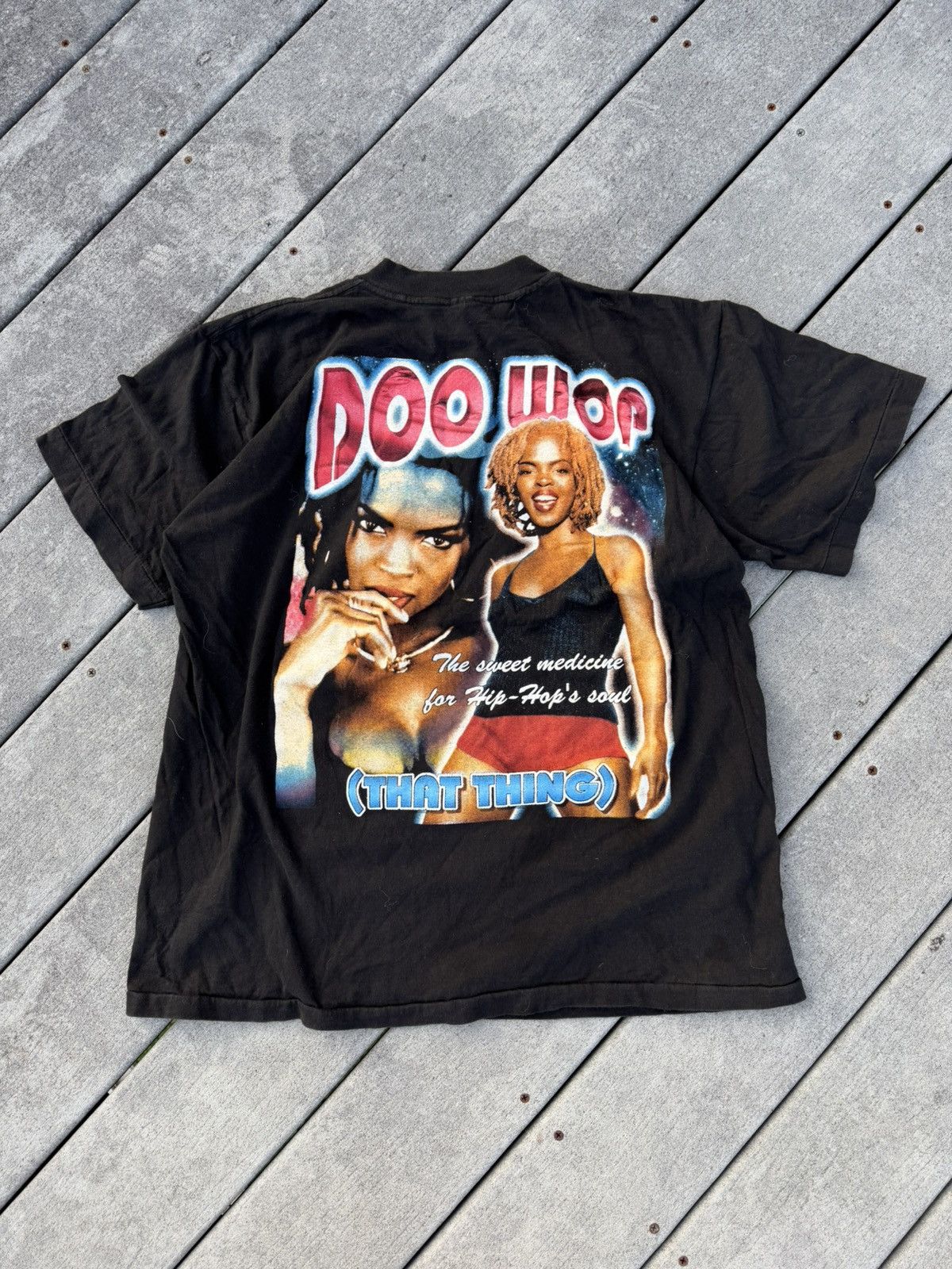 Rap Tees Vintage Lauryn hill rap tee Size US L / EU 52-54 / 3 - 2 Thumbnail